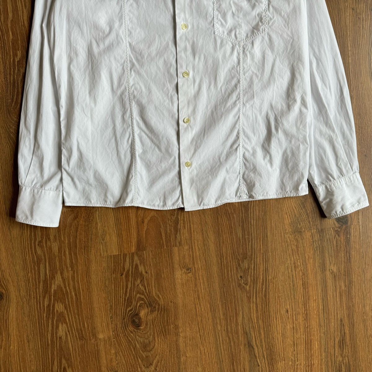 Dolce & Gabbana Dolce&Gabbana Button-Up Shirt Men’s L White Size US L / EU 52-54 / 3 - 3 Thumbnail