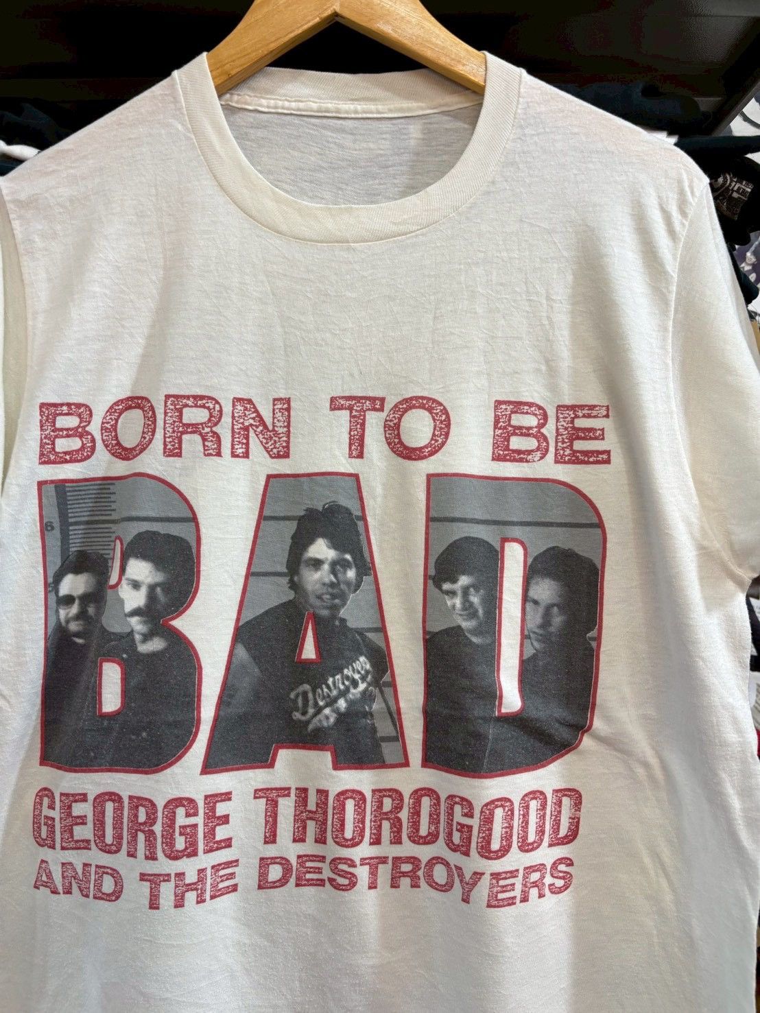 Band Tees Born to be BAD 80’s Size US L / EU 52-54 / 3 - 2 Thumbnail