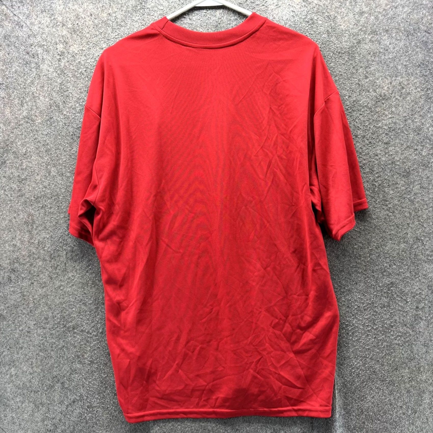 Nike Nike Dri-FIT Shirt Mens Large Red Tee Short Sleeve Crew Neck Running Training T-Shirt USA Made N/A Size US L / EU 52-54 / 3 - 2 Thumbnail