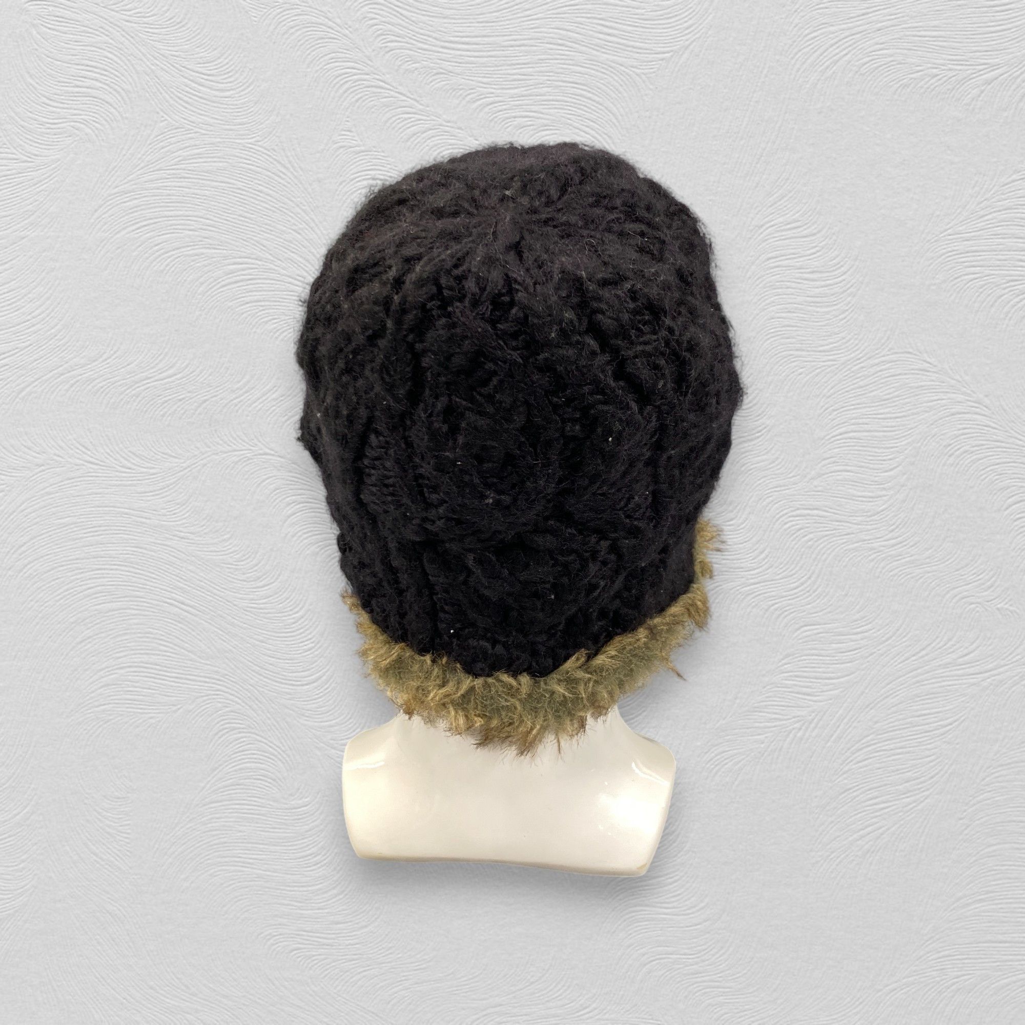 Japanese Brand Ear Flap Fur Beanie Hats -BN824 Size ONE SIZE - 3 Thumbnail