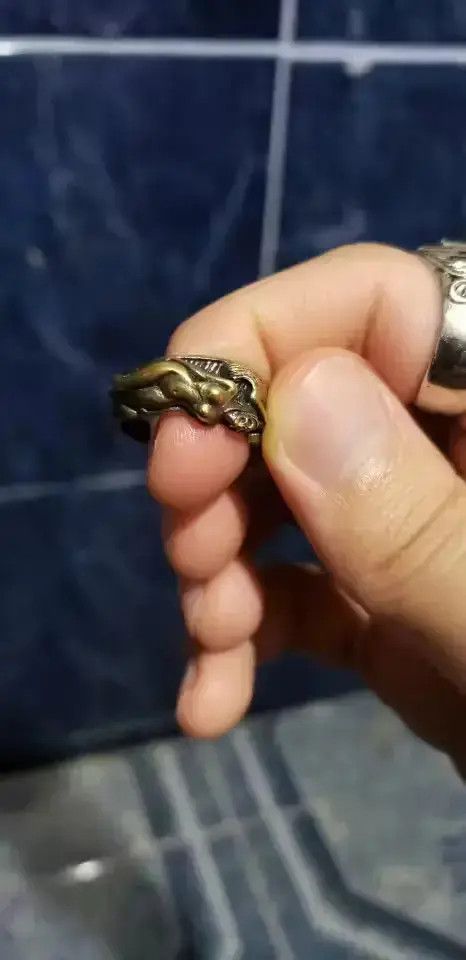 Jewelry Sexy Naked Skull Ring Size ONE SIZE - 4 Thumbnail