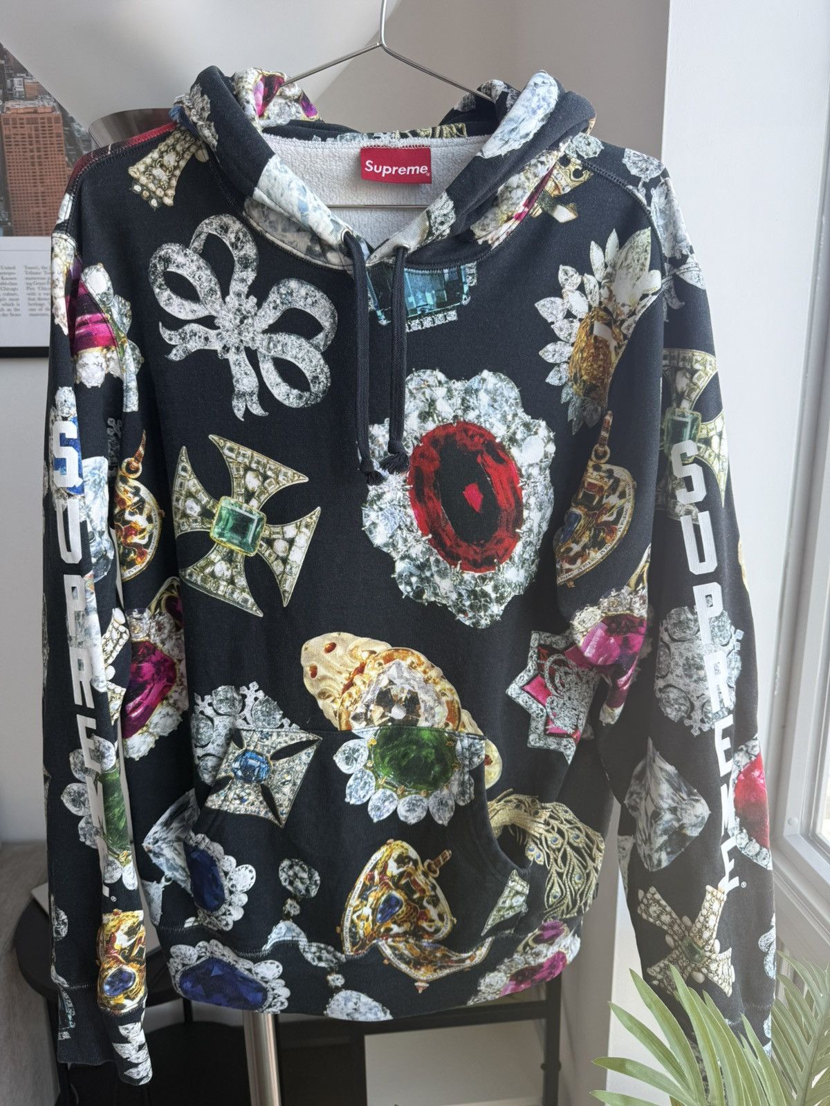 Supreme - Supreme Jewels Hooded パーカー S ブラック