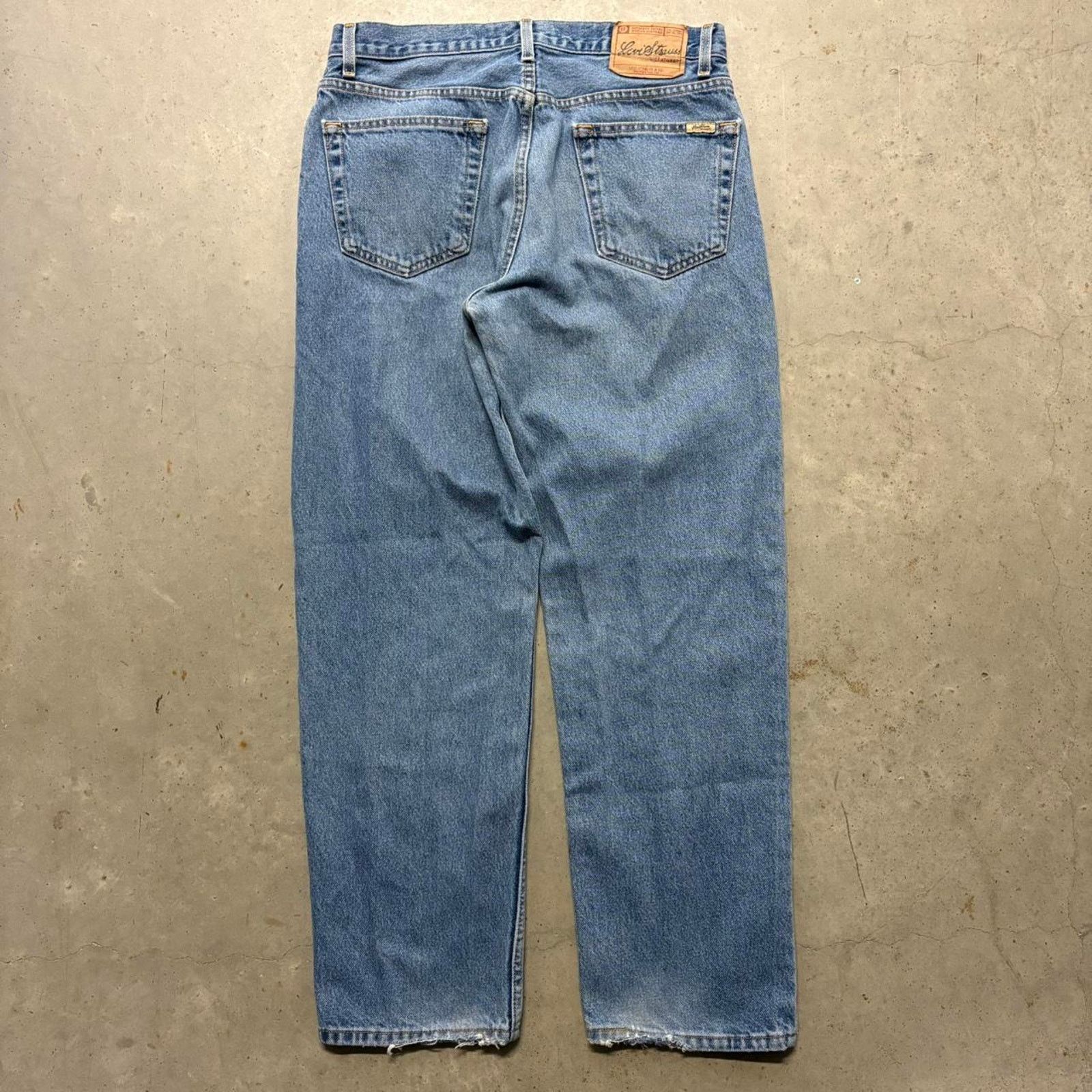 Japanese Brand × Levi's × Vintage Crazy Vintage Y2K Levi's Signature Relaxed Baggy Denim Jeans Size US 34 / EU 50 - 4 Thumbnail