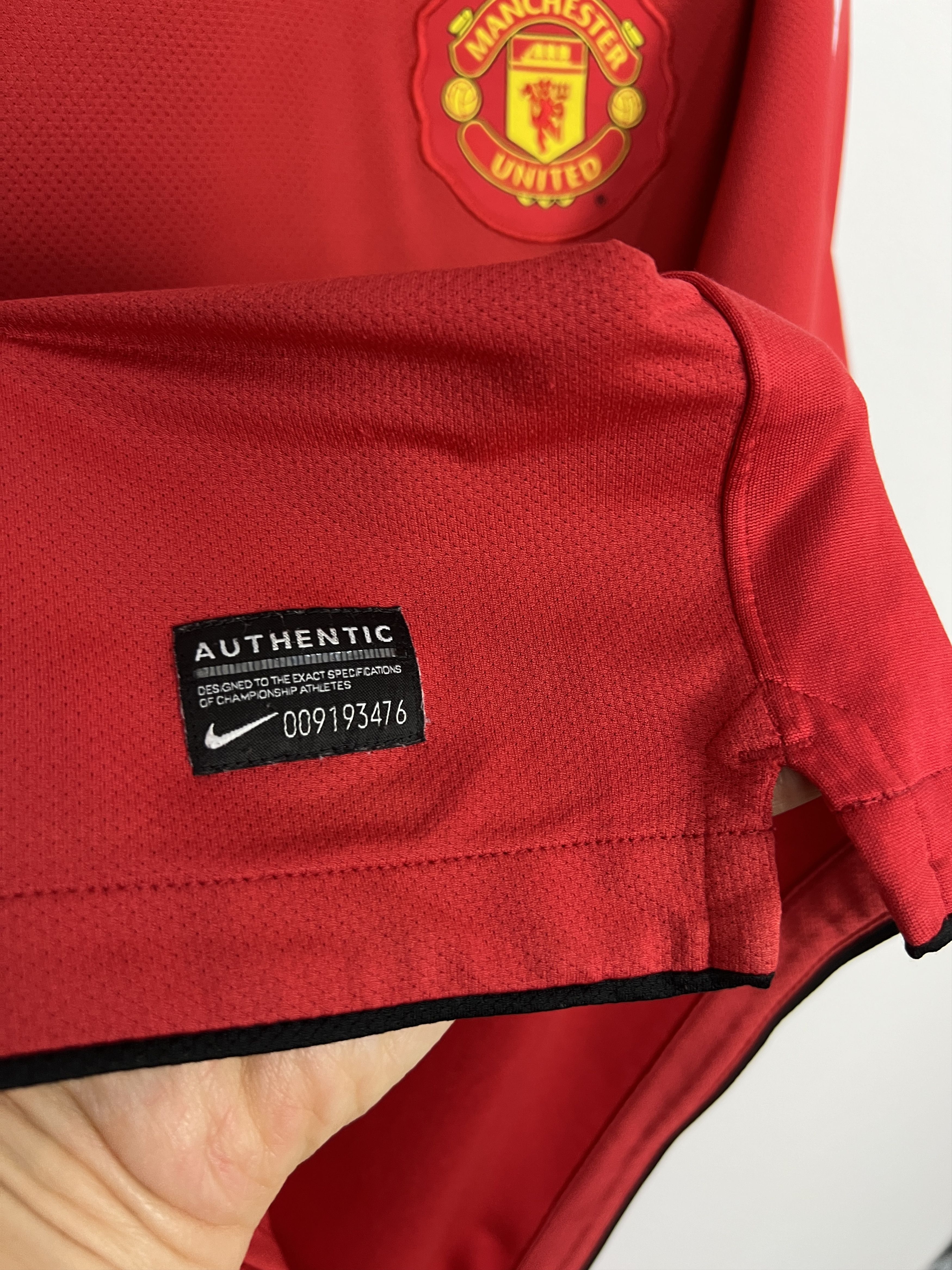 Nike Manchester United football shirt 2010 AON Jersey Trikot 3XL Size US XXL / EU 58 / 5 - 5 Thumbnail