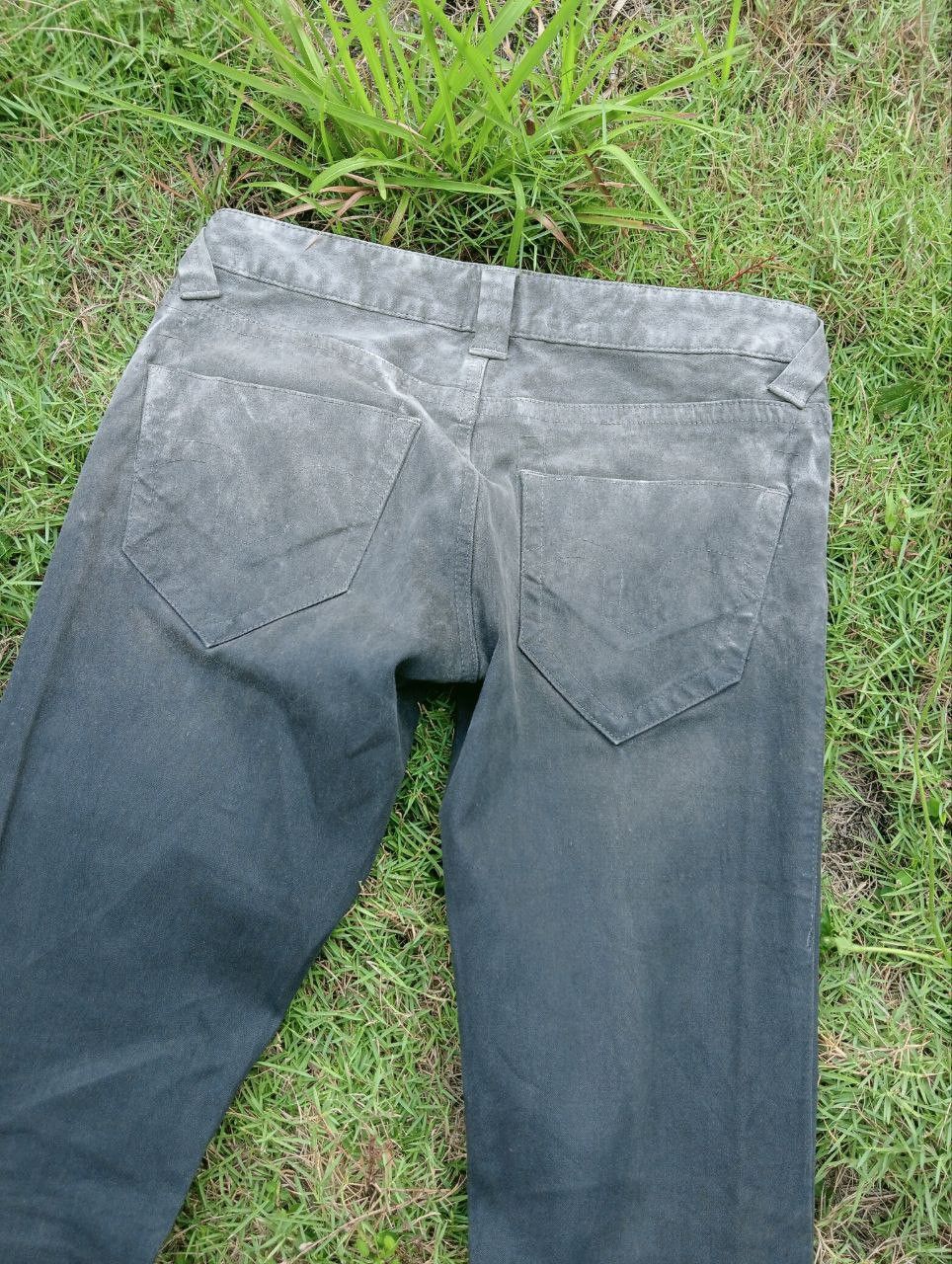 Tornado Mart VINTAGE JAPANESE TORNADO MART FEMME TWO TONE STRETCH PANTS Size 29" - 12 Thumbnail