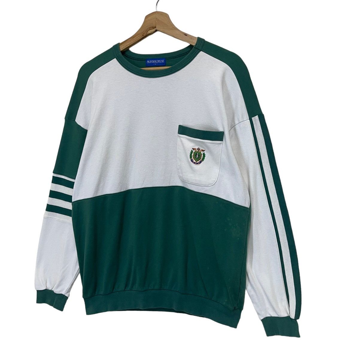 Japanese Brand Vintage Musing Wear Small Logo Crewneck Sweatshirt Size US M / EU 48-50 / 2 - 3 Thumbnail