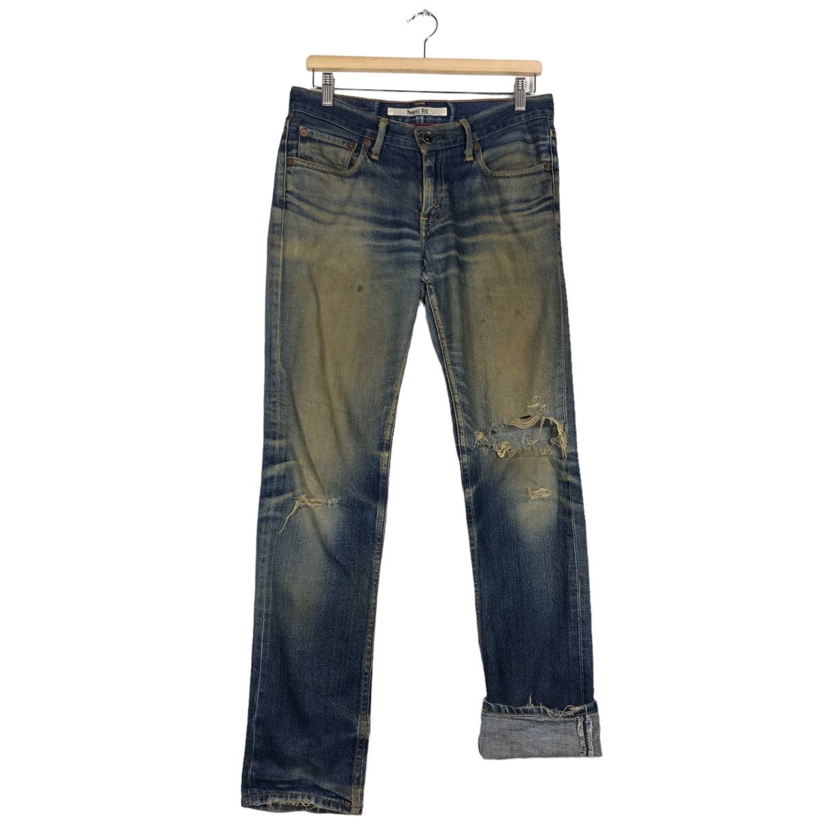 Levi's Vintage Clothing 🔥Rare Distressed Denim Jeans Levi’s Size US 32 / EU 48 - 10 Thumbnail
