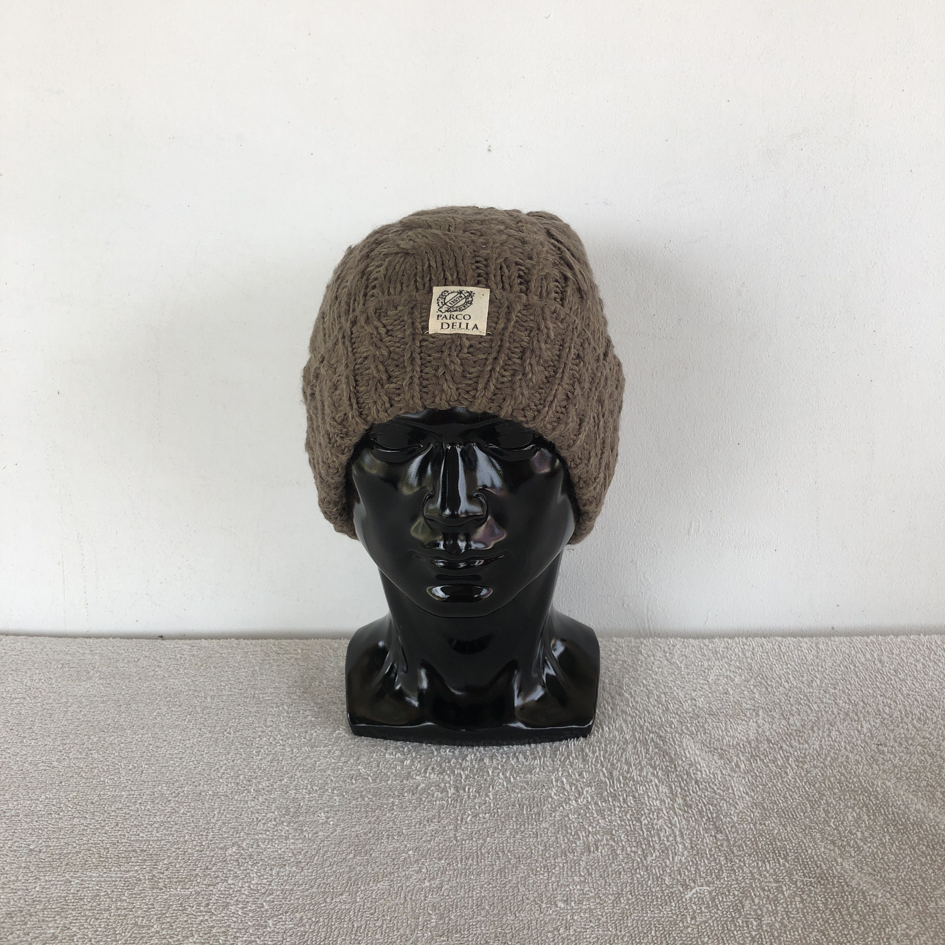 Japanese Brand Vintage Y2K Flava Cable Knit Beanie Slouchy Snow Caps Hats Size ONE SIZE - 2 Thumbnail