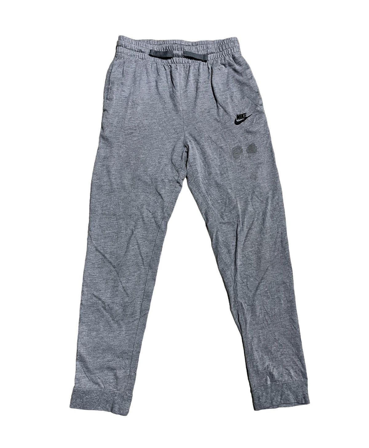 image of Nike Jogger Pants Embroidery Logo Ladies in Grey, Women's (Size 31)