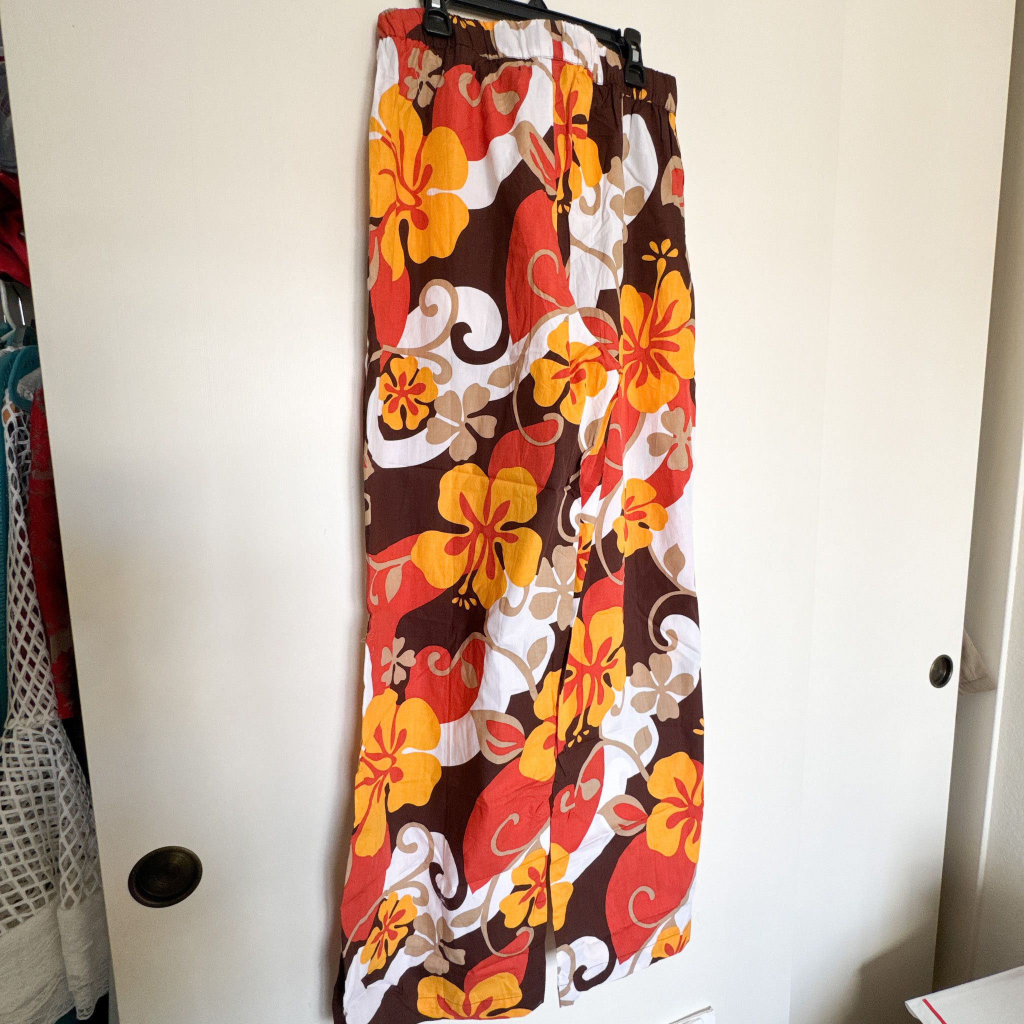 FAITHFULL FAITHFULL THE BRAND New Celvia Wide Leg Pant Ulani Floral P Size 27" / US 4 / IT 40 - 7 Thumbnail
