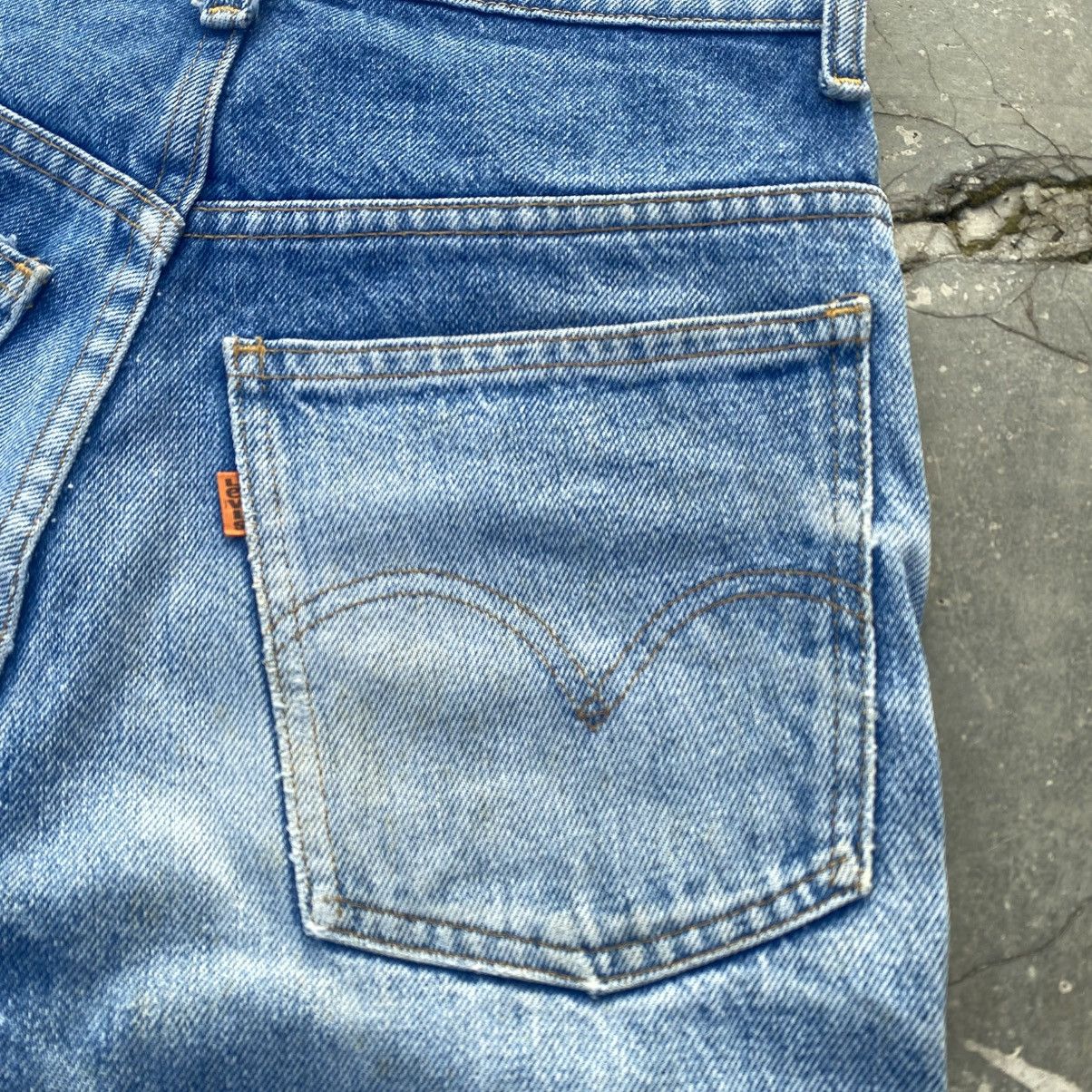 Levi's Vintage Clothing × Vintage 1970s Levis Talon Boot Cut Flare Size US 27 - 5 Thumbnail