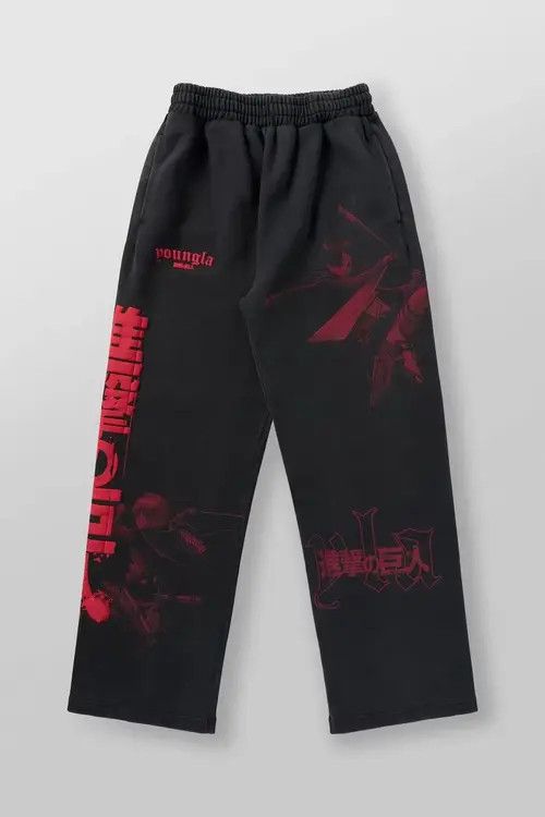 VIBE Anime Attack On Titan Jogger Pant Size US 29 - 3 Thumbnail