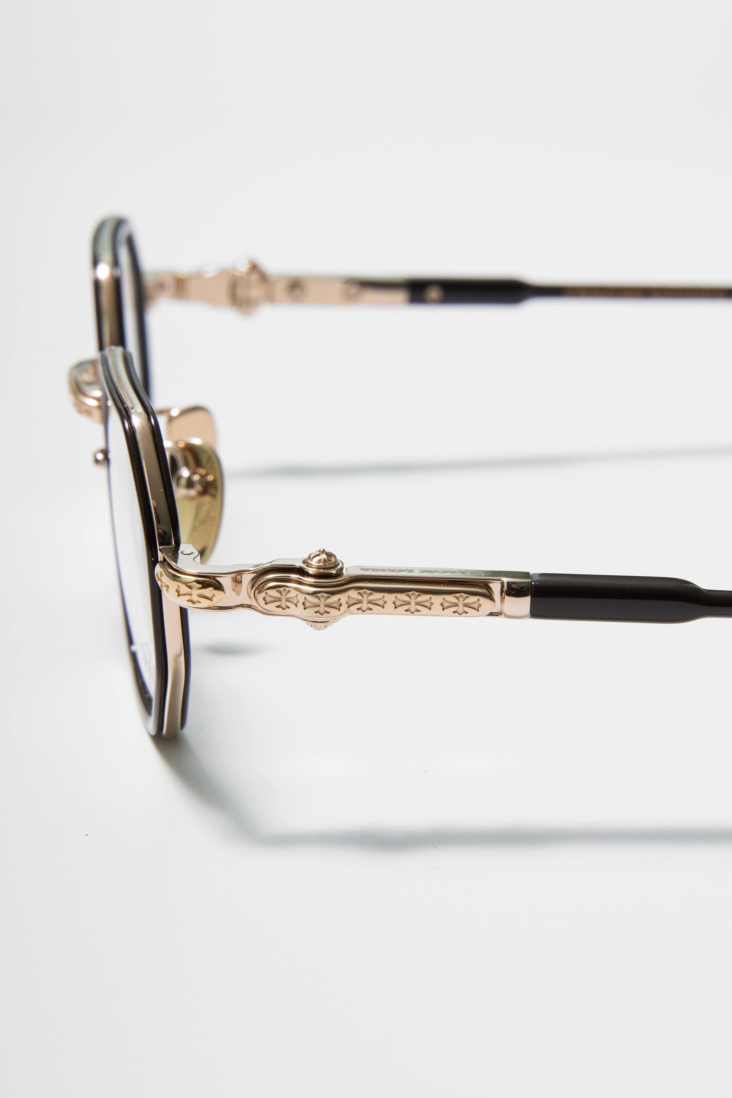 Chrome Hearts CHROME HEARTS TATTERS Classic Brown/ Gold Plated Size ONE SIZE - 6 Thumbnail