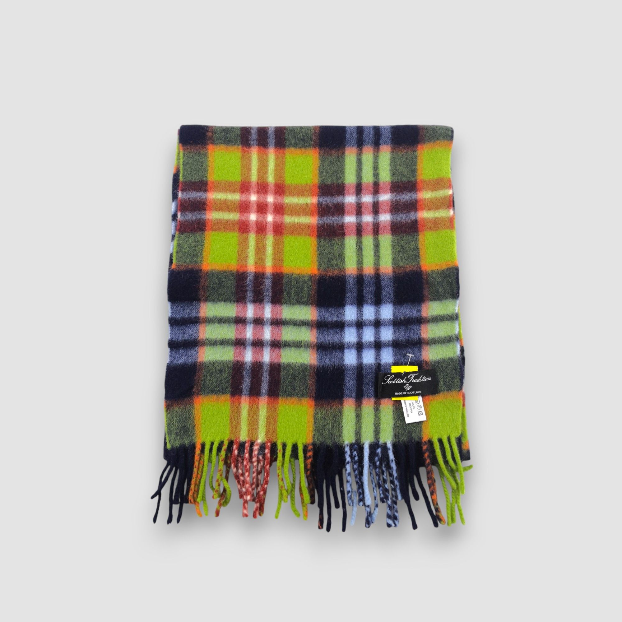 Vintage Vintage Scottish Tradition Scarf Wool Cashmere Scarves Size ONE SIZE - 2 Thumbnail
