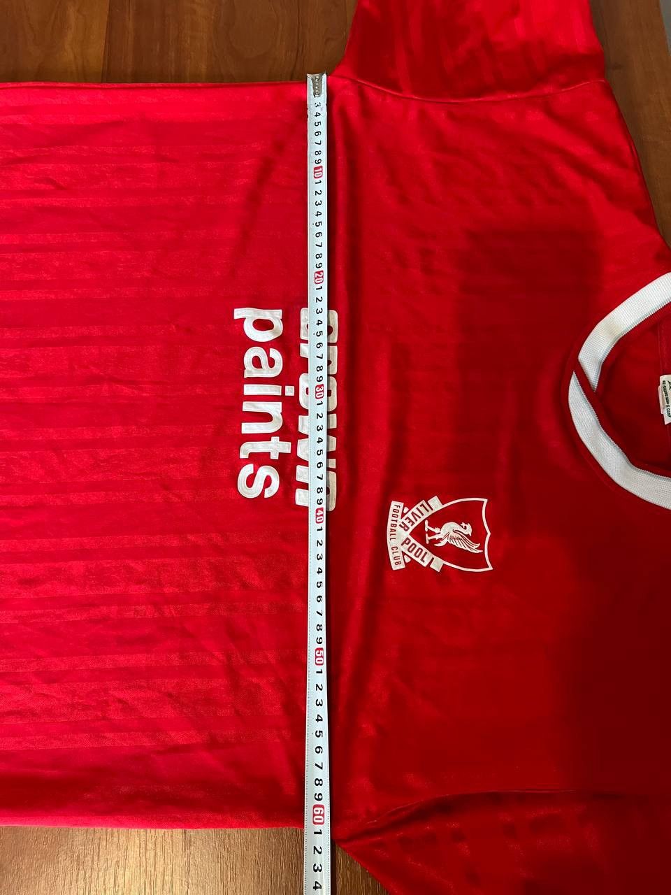 Vintage 1987 LIVERPOOL FC REMAKE HOME SOCCER JERSEY FOOTBALL SHIRT Size US XL / EU 56 / 4 - 11 Thumbnail