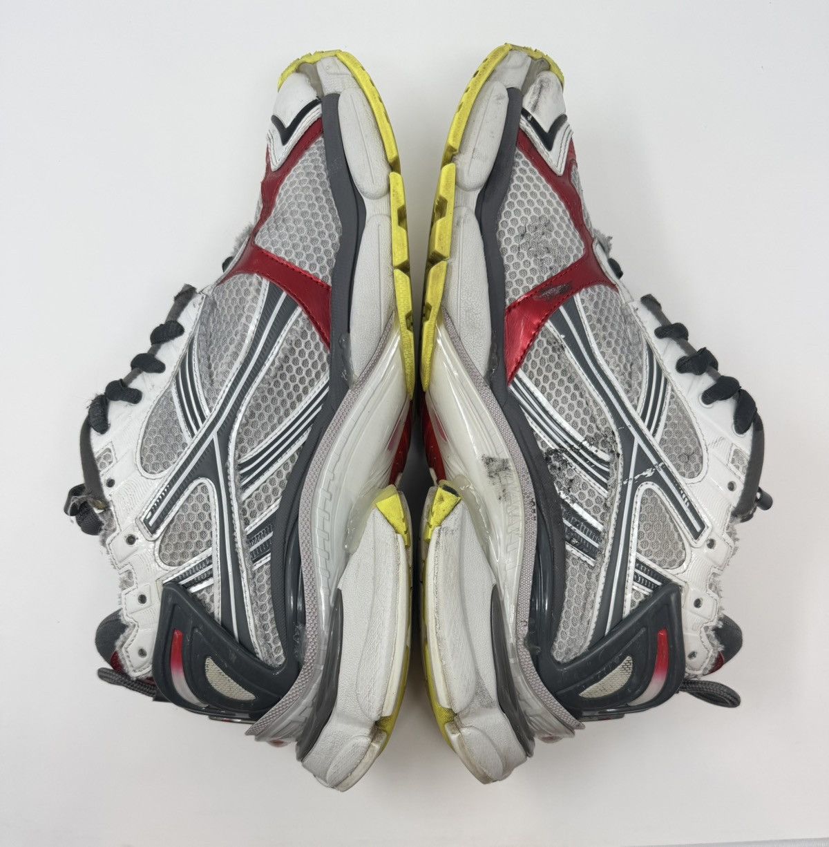 Balenciaga Balenciaga Runner Sneaker Red/Yellow Size US 11 / EU 44 - 4 Thumbnail