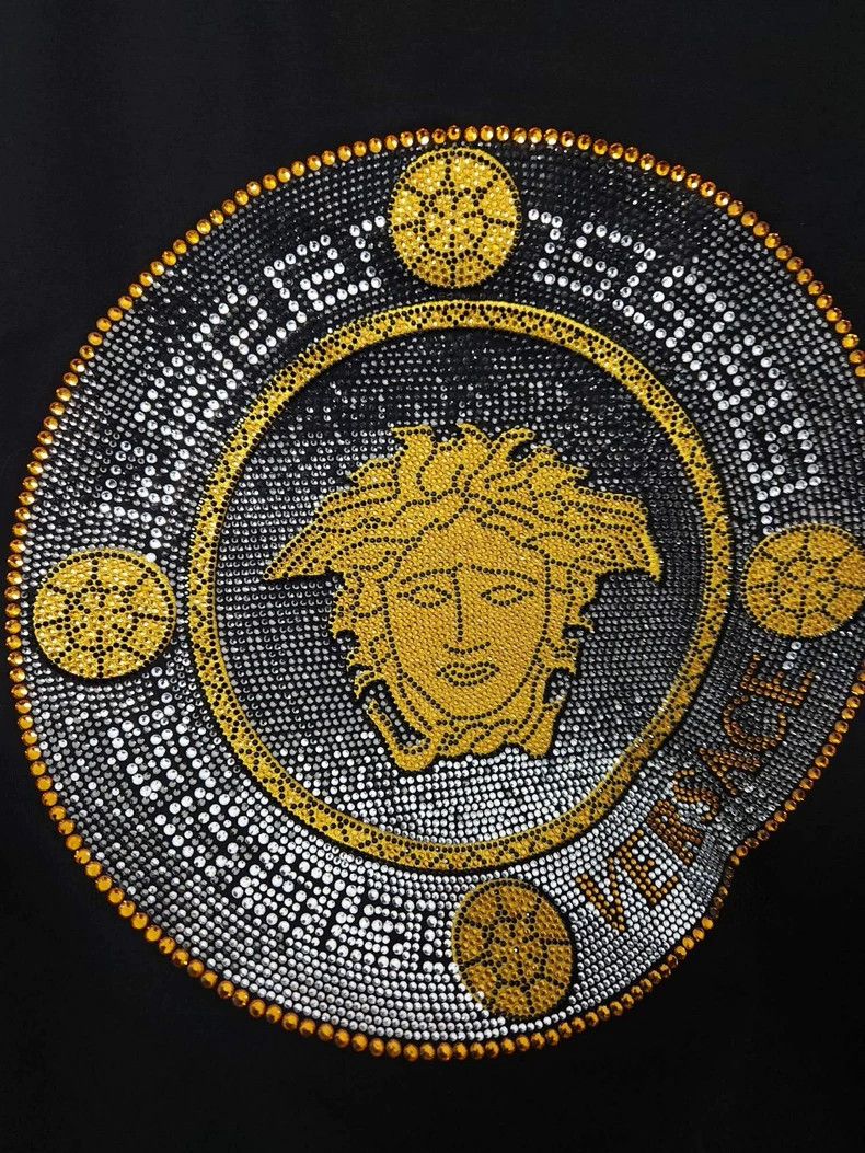 Versace Versace Full diamond Medusa short sleeves Size US S / EU 44-46 / 1 - 2 Thumbnail