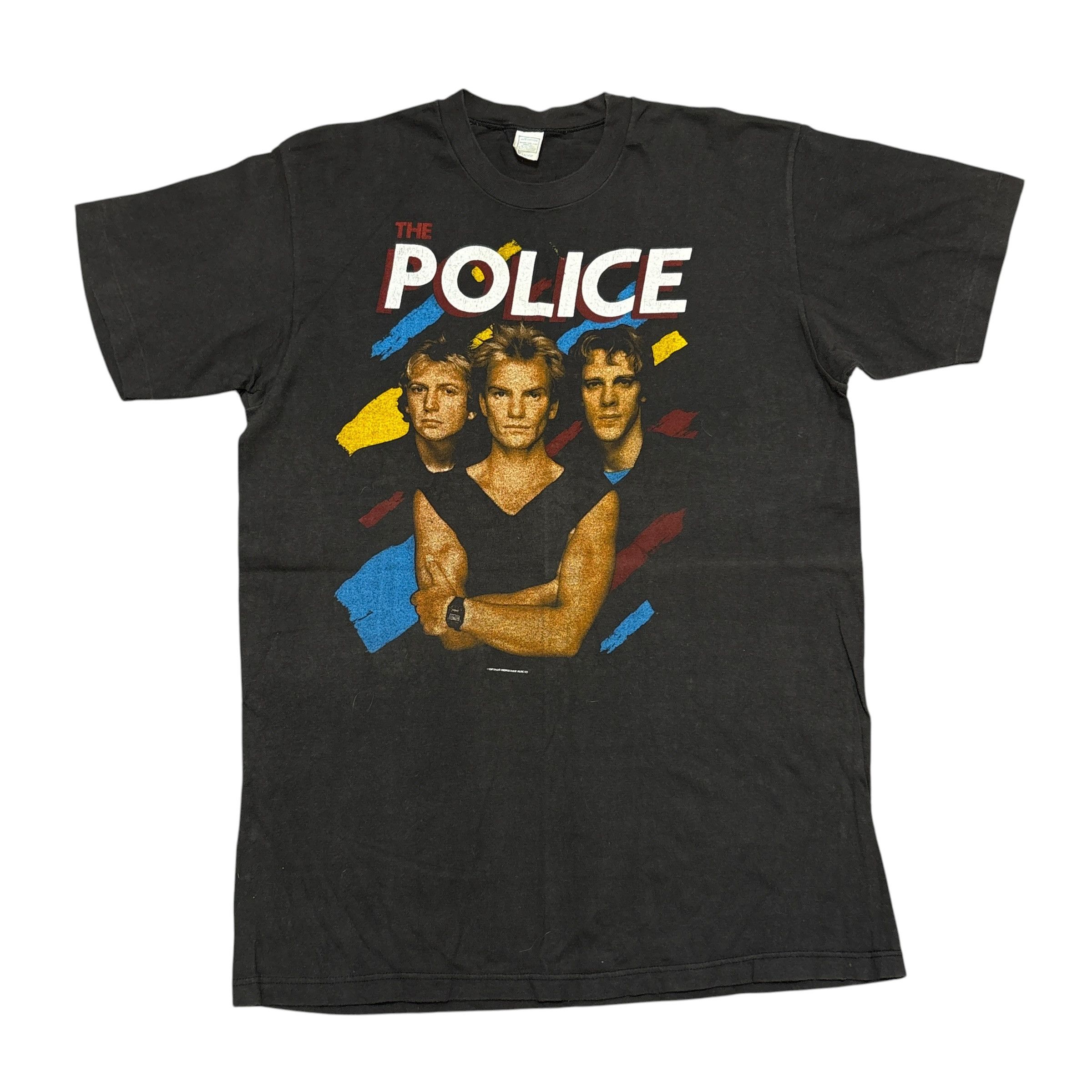 Band Tees Vintage The Police T Shirt 80s Tour Band Tee Single Stitch Size US L / EU 52-54 / 3 - 1 Thumbnail