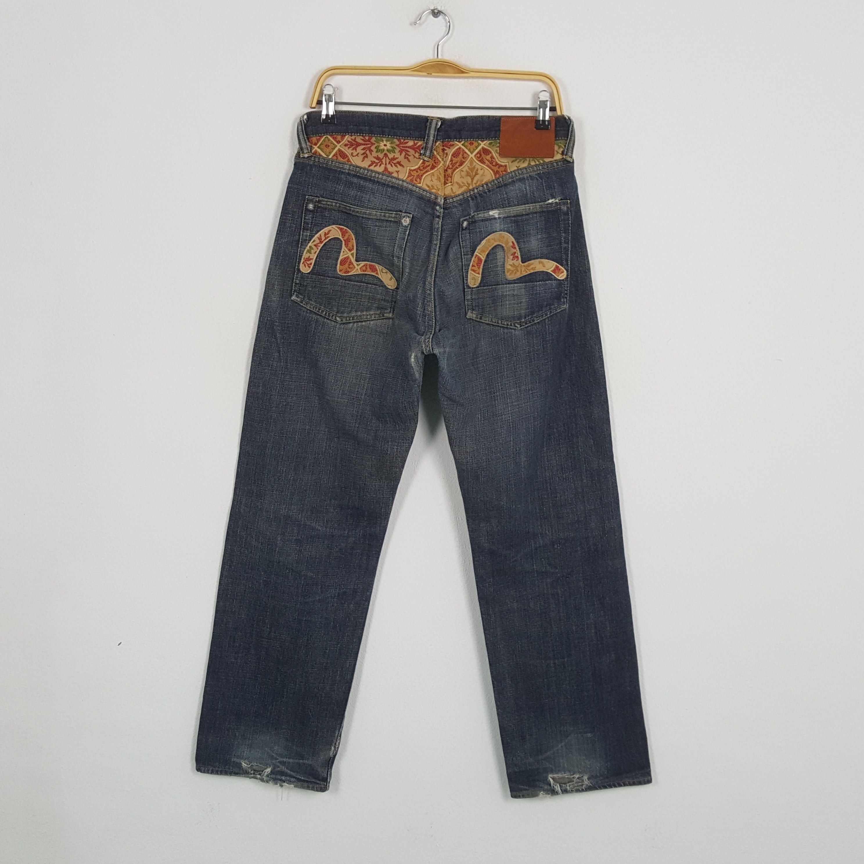 Evisu × Japanese Brand × Vintage Vintage EVISU Japanese Brand Daicock Custom Style Jeans Size US 30 / EU 46 - 4 Thumbnail