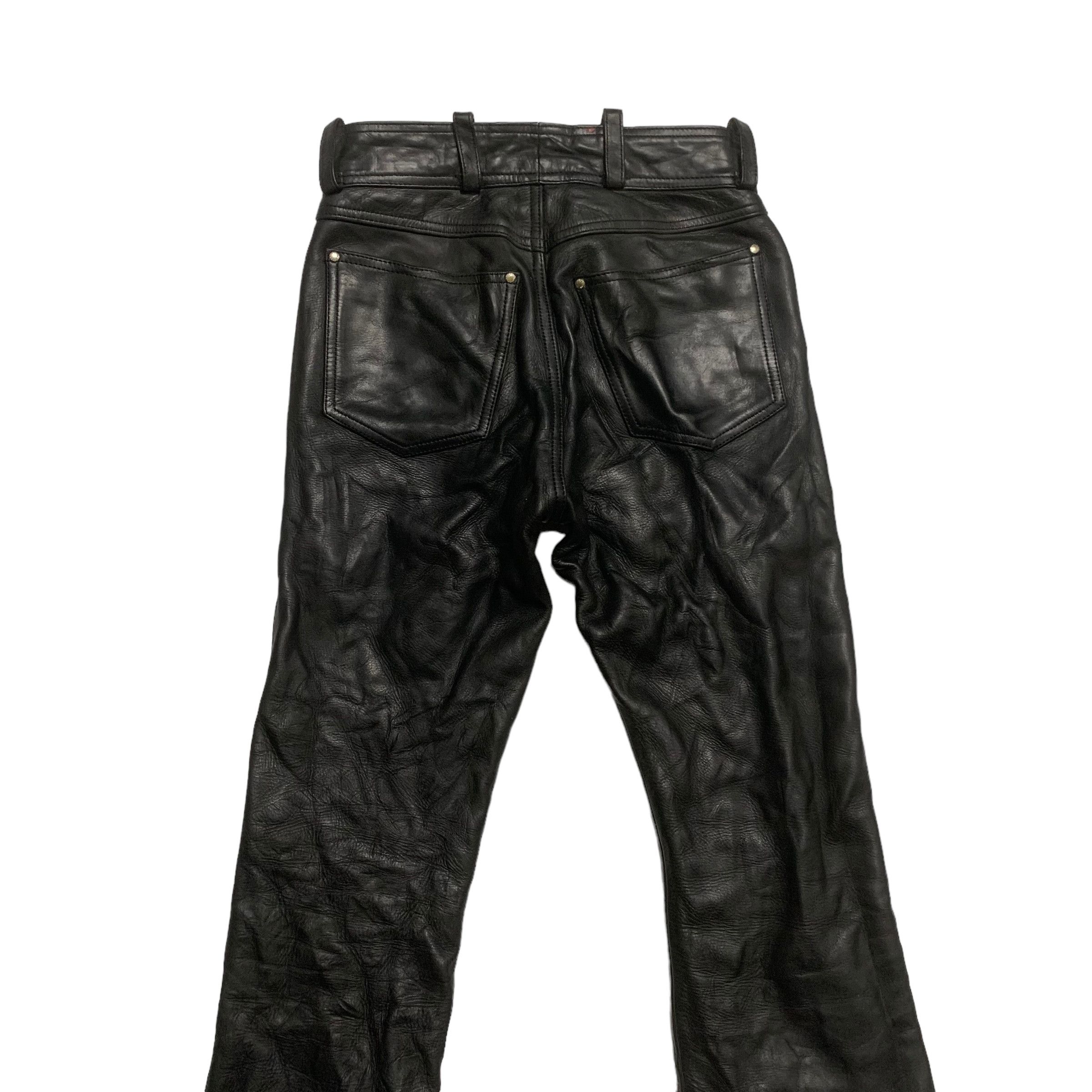 Harley Davidson Vintage Harley Davidson Biker Leather Jacket Size US 28 / EU 44 - 9 Thumbnail