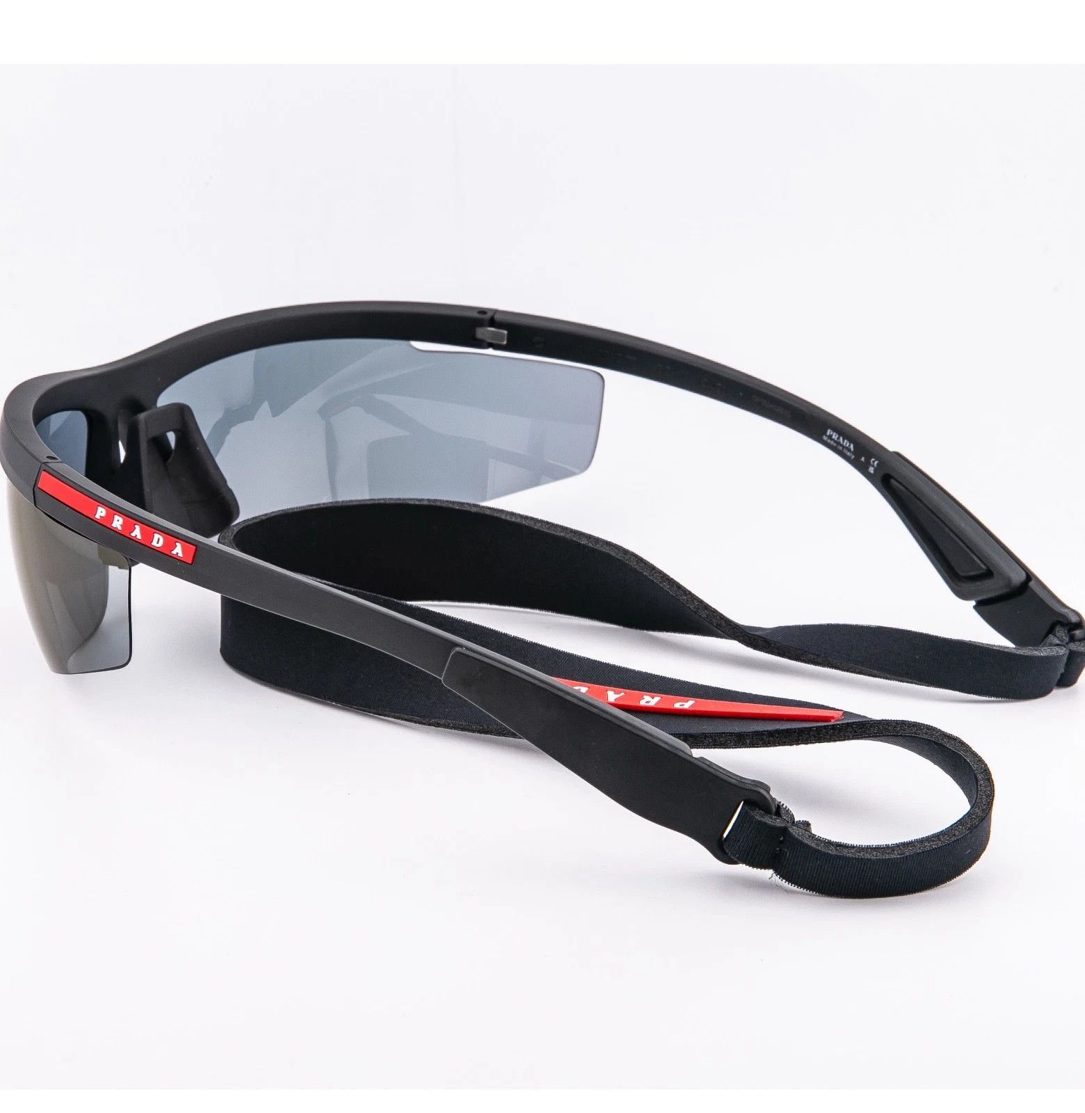 Prada PRADA A02 Linea Rossa Sport Active Wrap Sunglasses PSA02S Size ONE SIZE - 4 Thumbnail