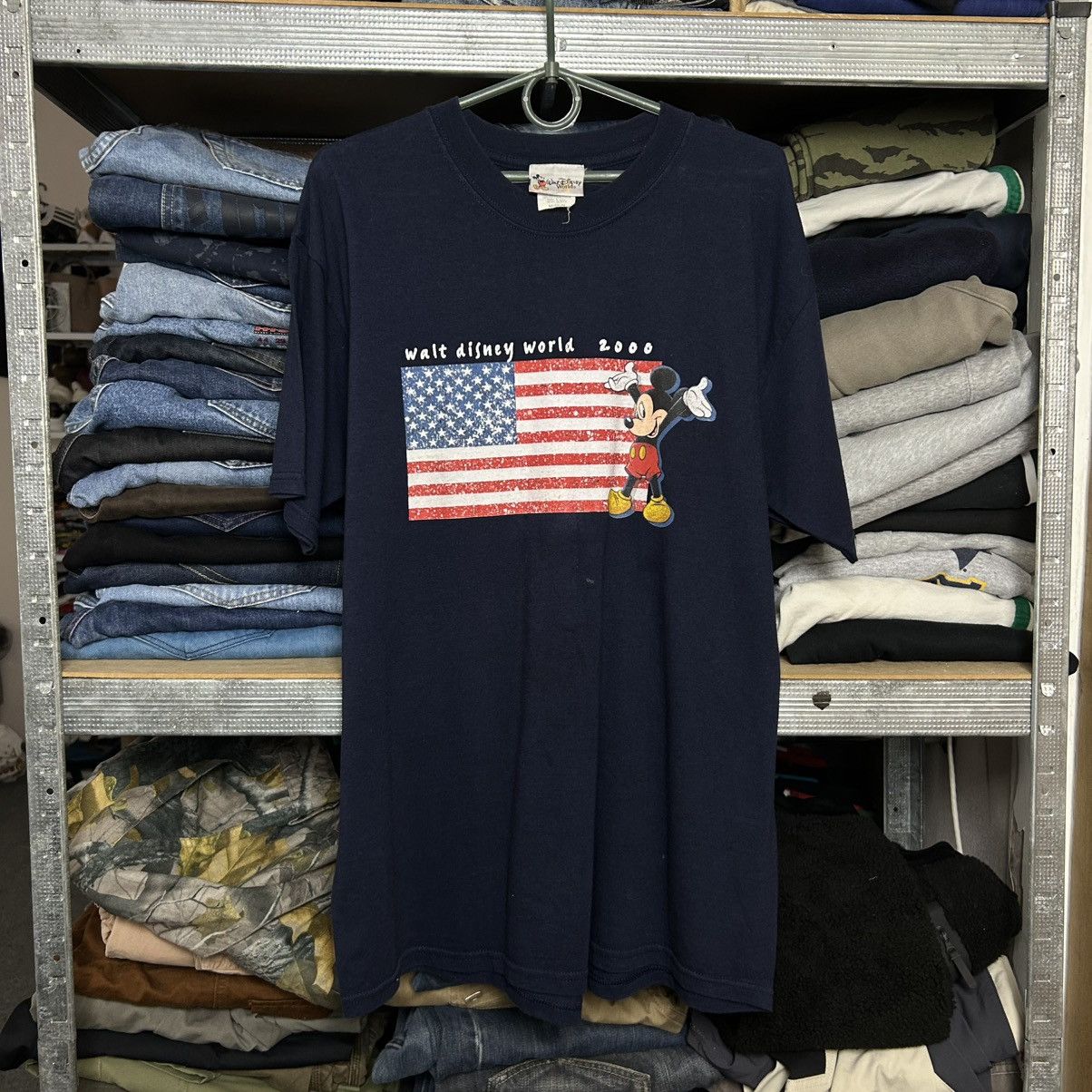 Disney Vintage Disney Mickey Mouse 2000 cartoon usa tee Size US M / EU 48-50 / 2 - 1 Thumbnail