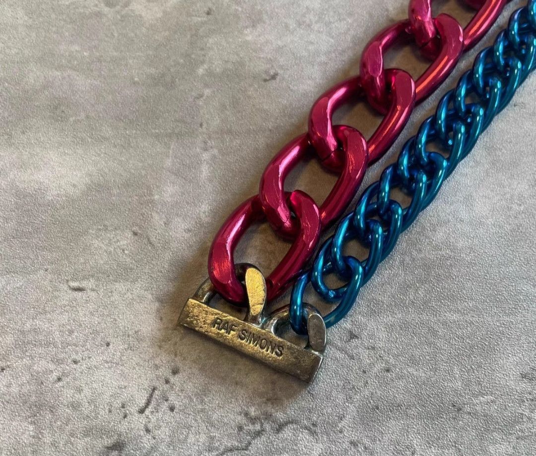 Raf Simons Raf Simons 13SS Double Chains Bracelet-2505 Size ONE SIZE - 3 Thumbnail