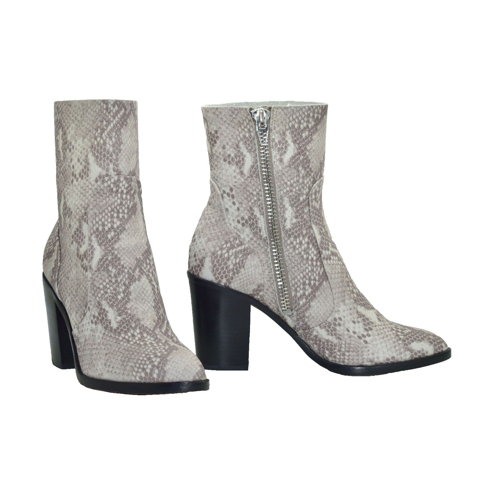 Dolce Vita NEW DOLCE VITA Samie Snake Print Leather Ankle Bootie Sz 9.5 Size US 9.5 / IT 39.5 - 1 Thumbnail