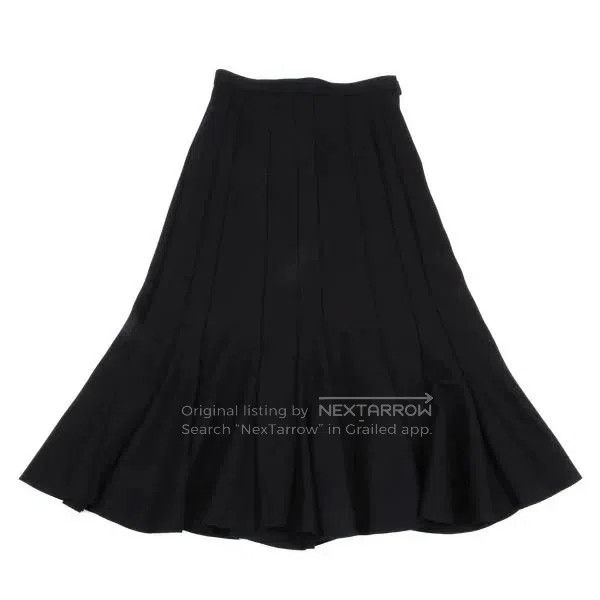 Other Comme Des Garcons size M Black retro umbrella skirt Size 23" - 2 Thumbnail