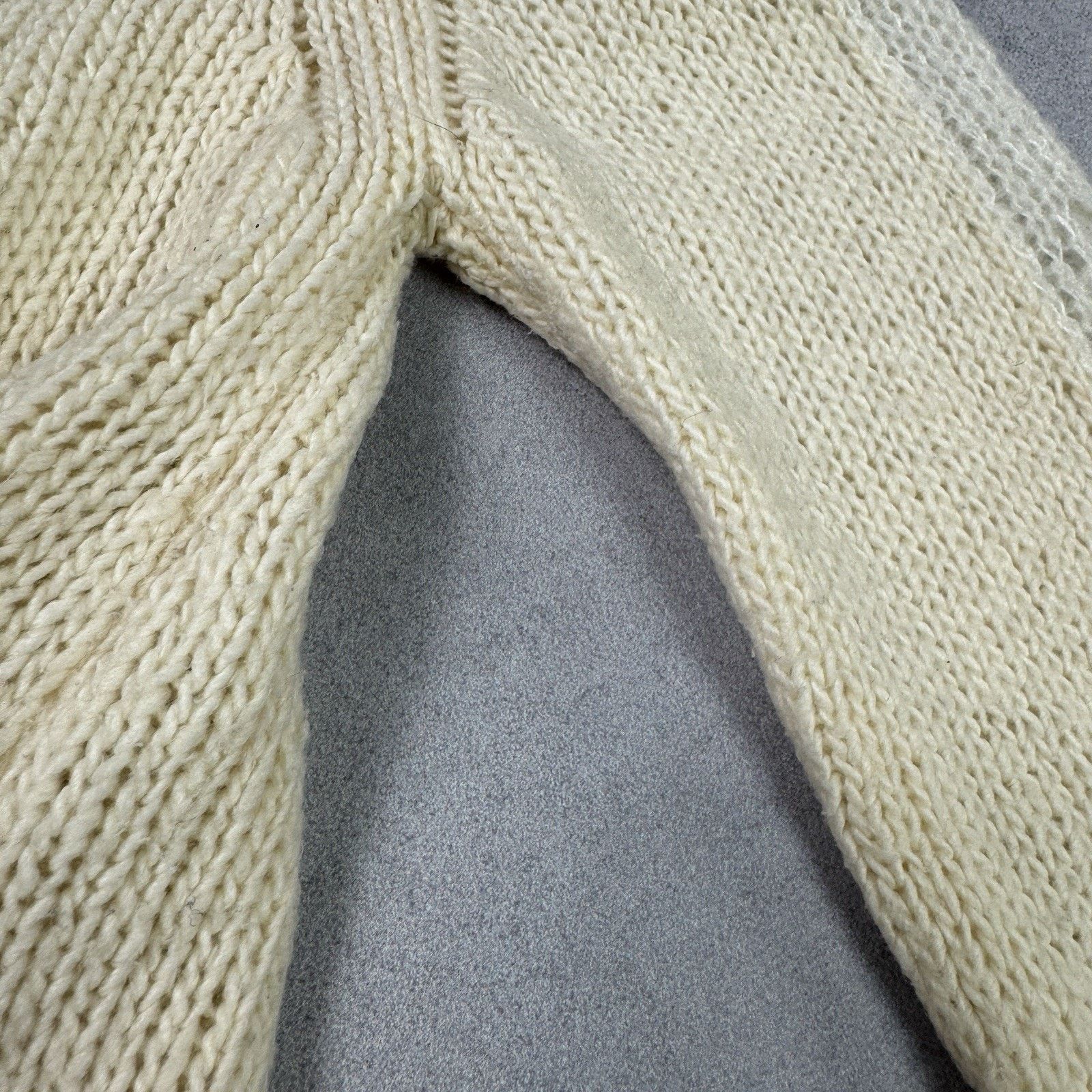 Armani Armani Jeans Women Sweater Milk Beige Size US 4 IT 38 Wool Size XS / US 0-2 / IT 36-38 - 13 Thumbnail