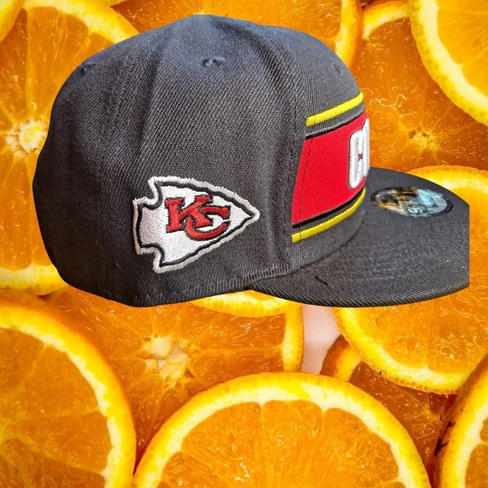 New Era Kansas City Chiefs New Era 9FIFTY NFL Snapback Hat Cap Size ONE SIZE - 5 Thumbnail