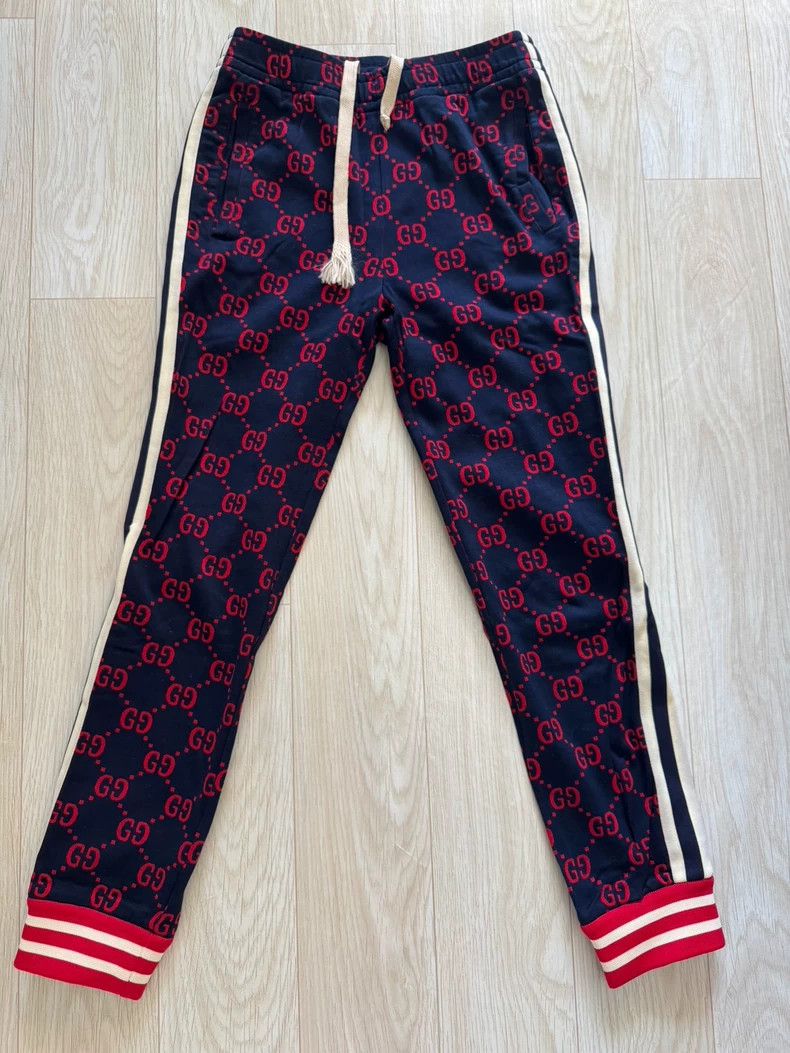 Gucci Gucci Size XS Full logo sports pants 2503-Nextarrow Size US 29 - 1 Thumbnail