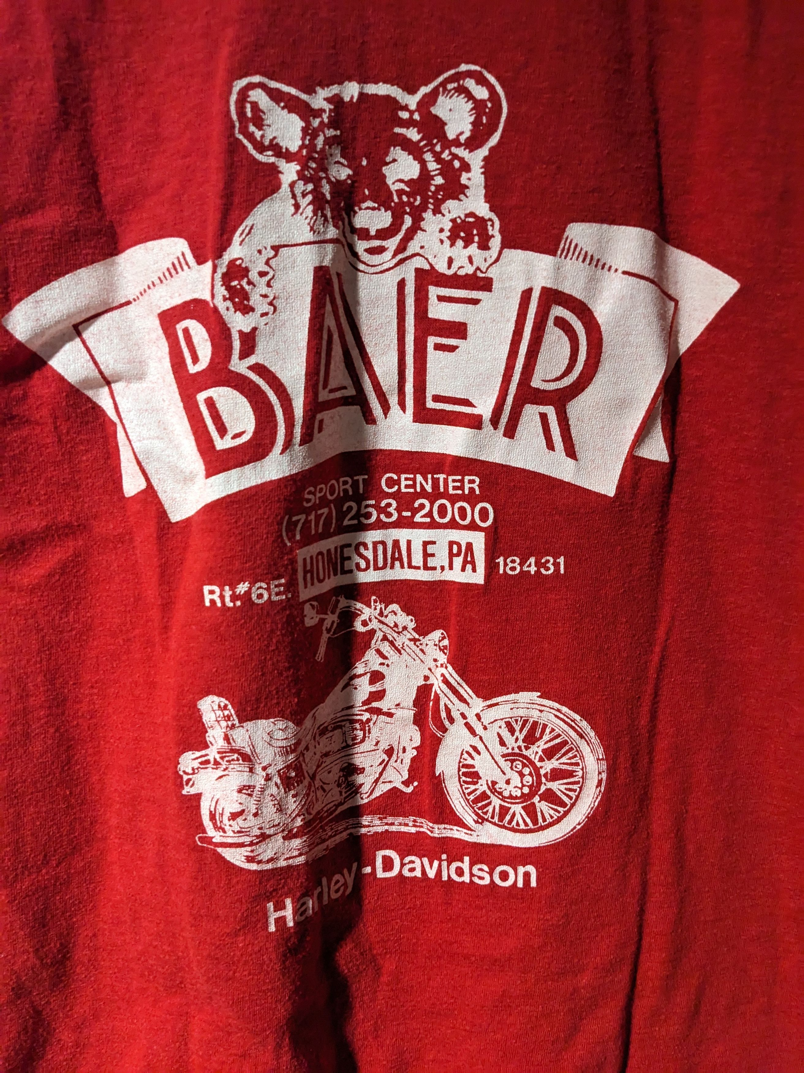 Harley Davidson Vintage 1986 Harley Davidson Motorcycle Sleeveless T-Shirt Size US XL / EU 56 / 4 - 6 Thumbnail