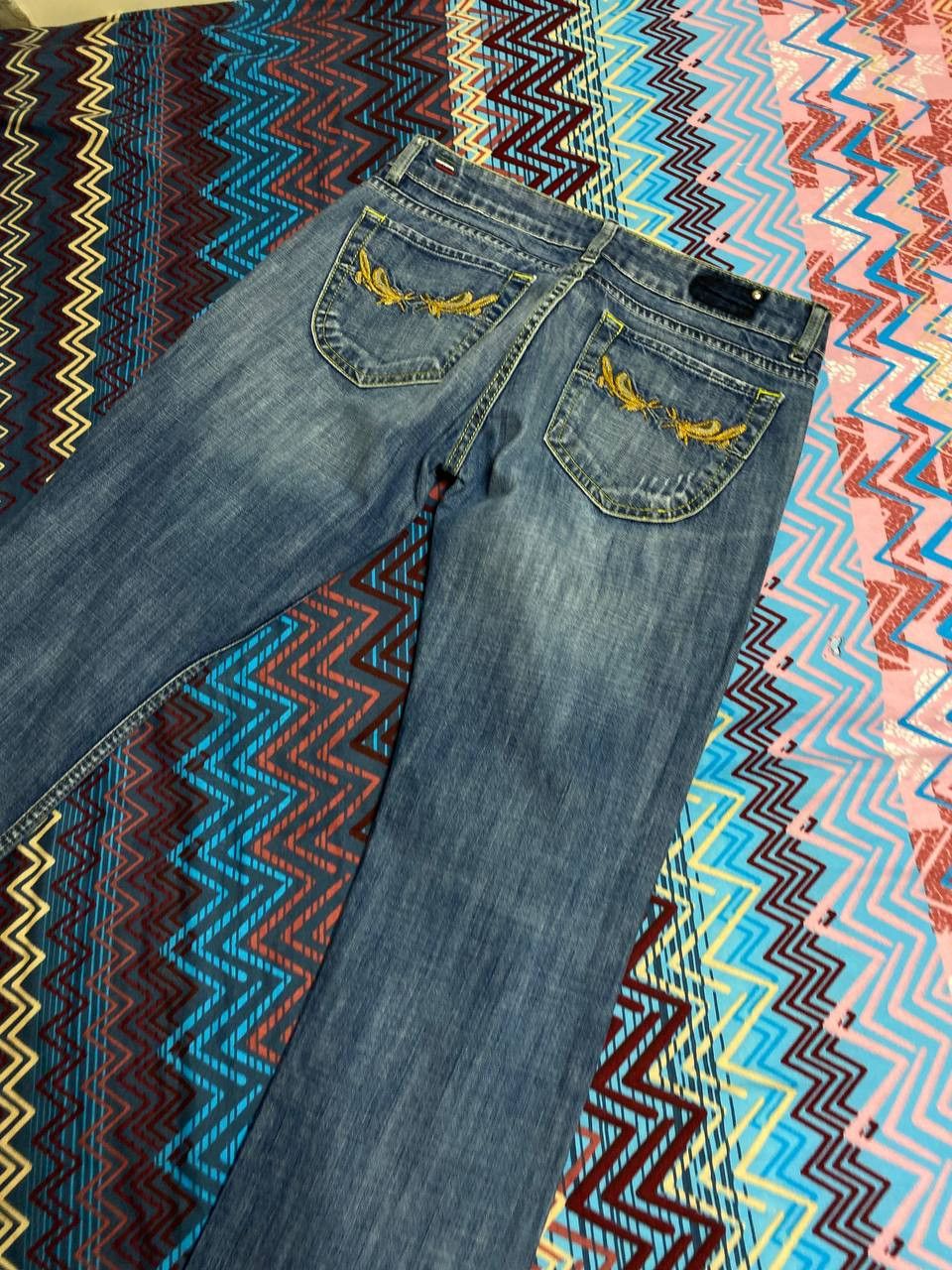Diesel DIESEL jeans blue vintage crazy Y2K streetwear Size 31" - 16 Thumbnail