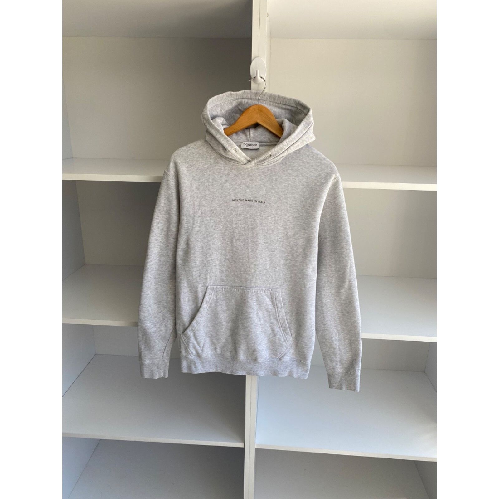 Dondup VTG Dondup Made in Italy Grey Luxury Grey Hoodie Size US M / EU 48-50 / 2 - 1 Thumbnail