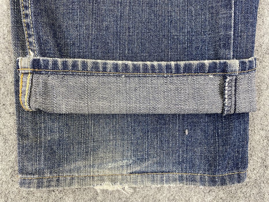 Hype Distressed Blue Vintage Levi's 505 Jeans 35x28 Denim -JN1804 | Grailed