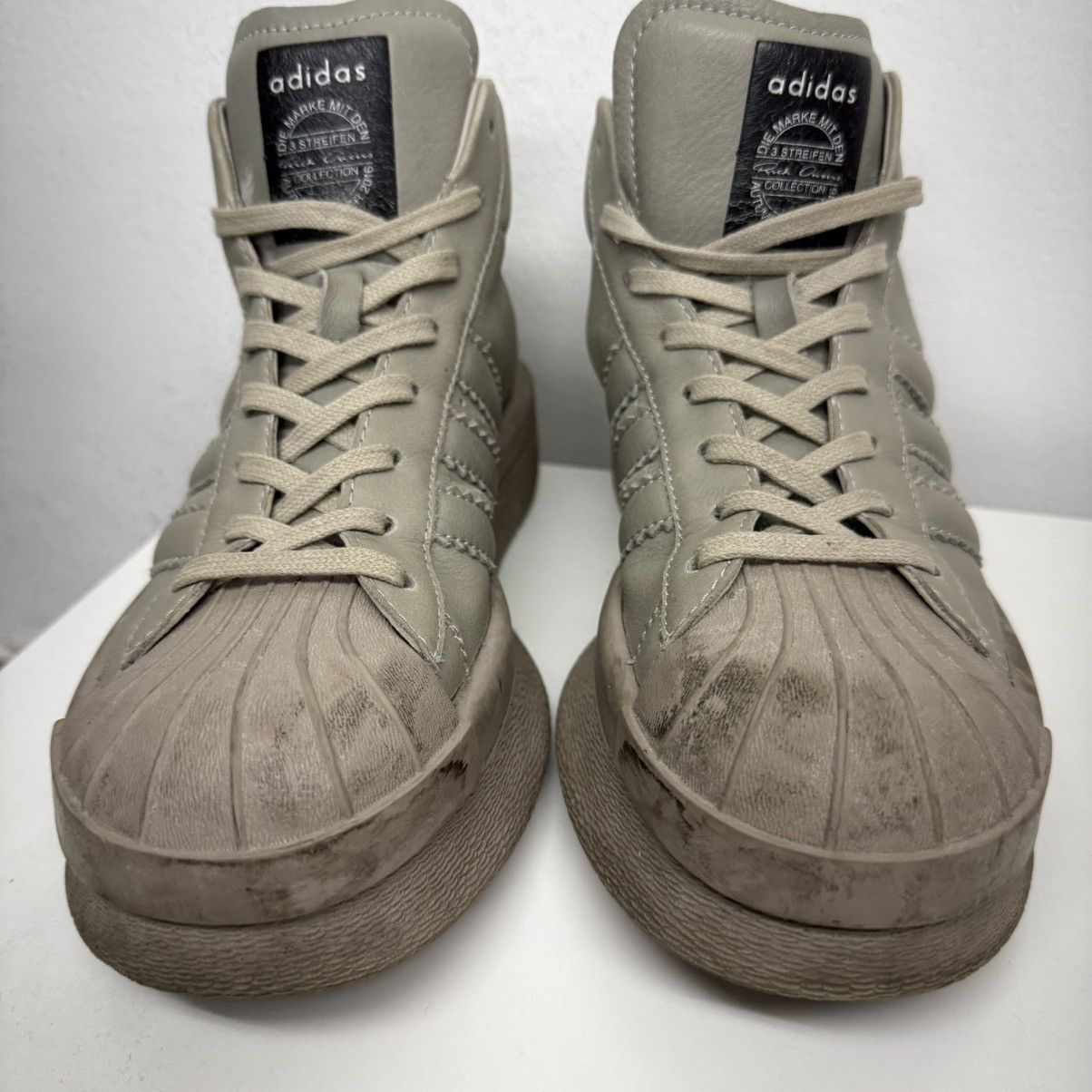 Rick Owens Rick Owens x Adidas Mastodon Sneakers Size US 6.5 / EU 39-40 - 6 Thumbnail