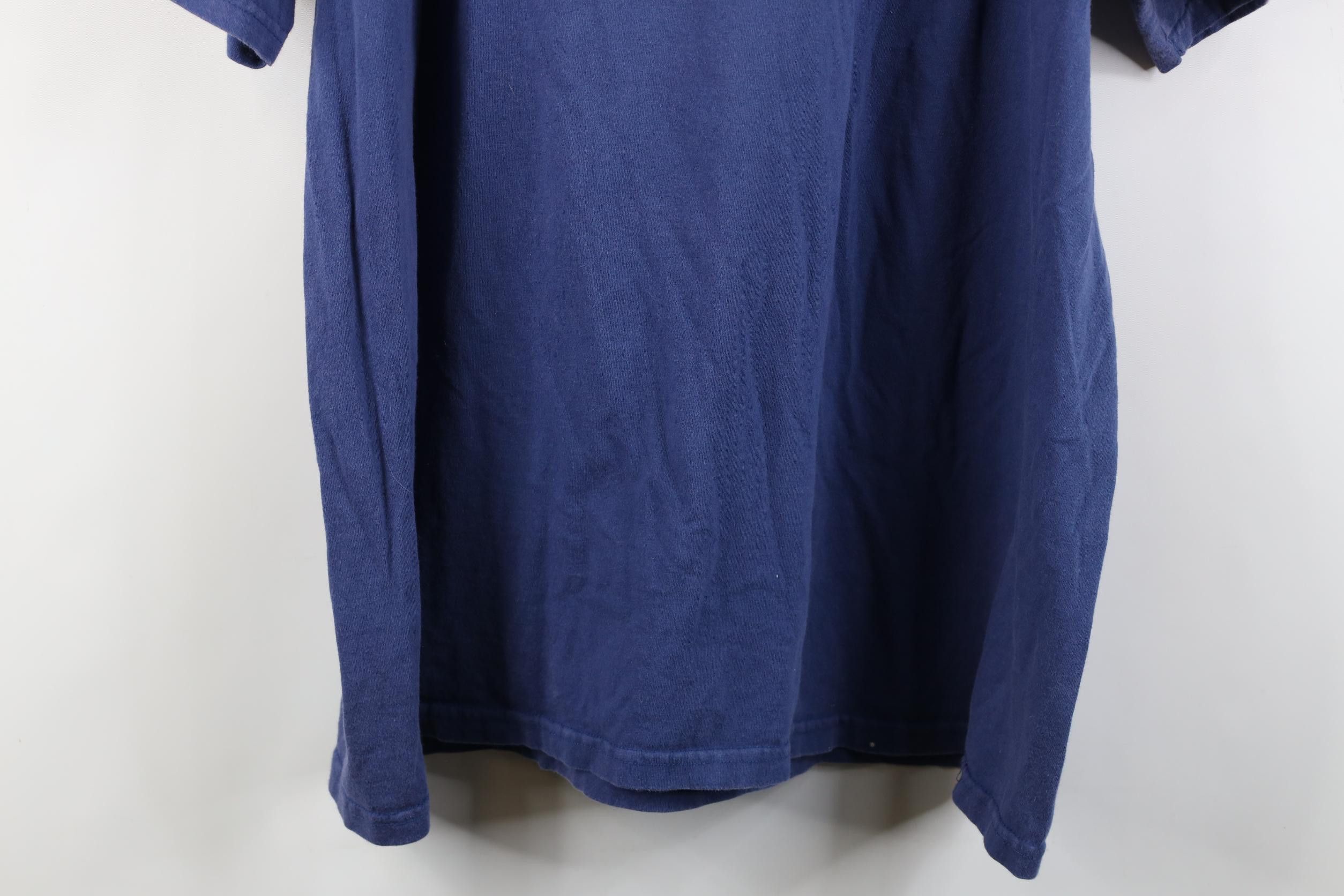 Disney Vintage 90s Y2K Disney Mickey Mouse Fireworks T-Shirt Blue Size US XXL / EU 58 / 5 - 13 Thumbnail