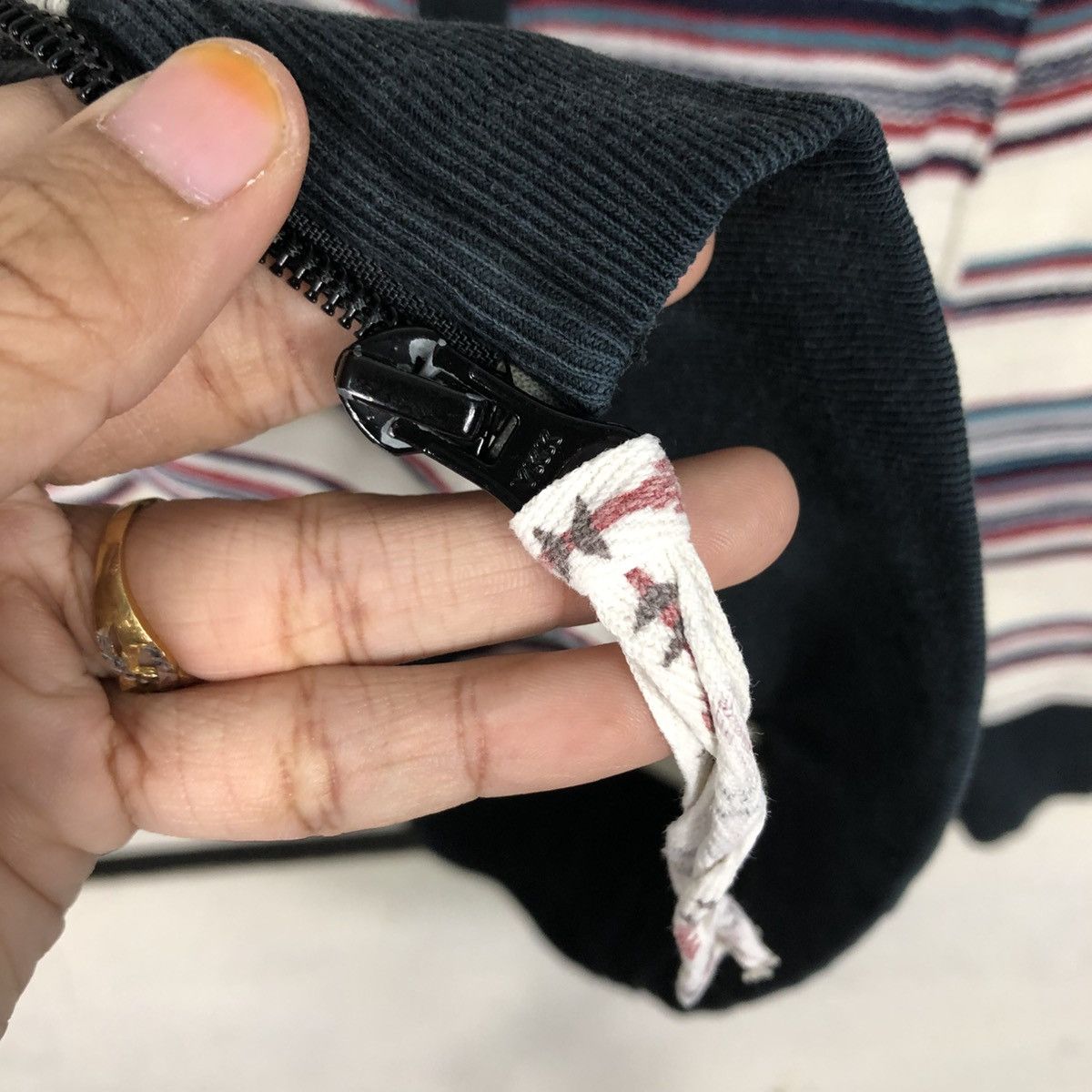 Hysteric Glamour 📌Native Chimayo Design Dream Catcher Zipper Jacket Striped Size US L / EU 52-54 / 3 - 18 Thumbnail