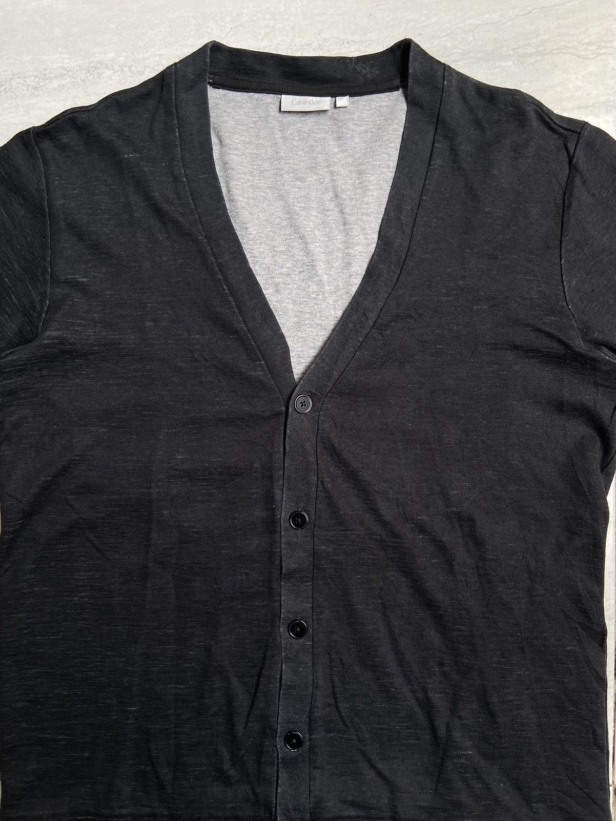 CALVIN KLEIN Black Cardigan