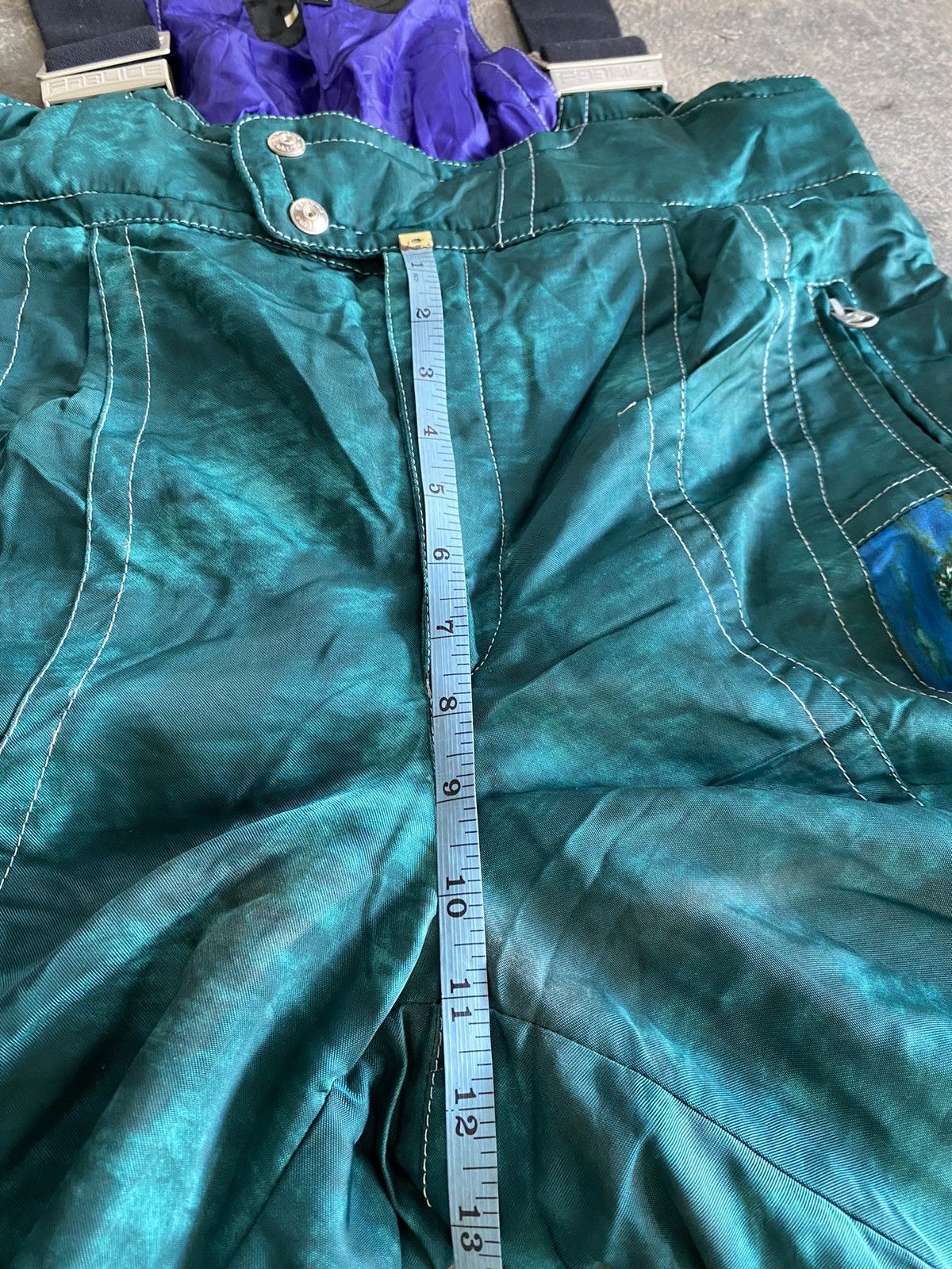 Vintage Vintage Overalls Fablice Racing Spirit Ski Size US 35 - 14 Thumbnail
