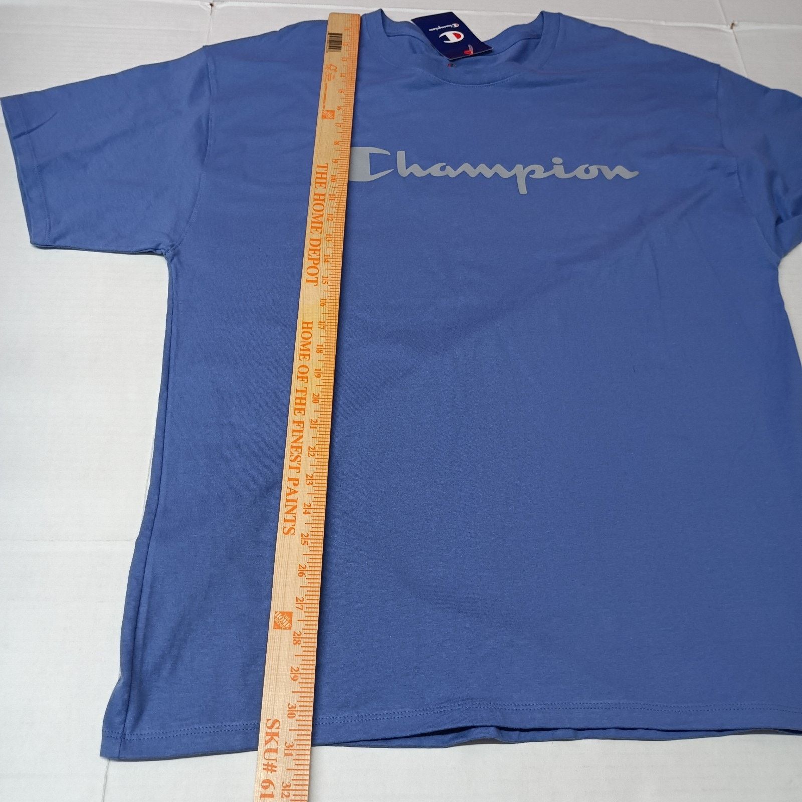 Champion Champion Classic Graphic T-Shirt Men's XL Purple Spell Out Size US XL / EU 56 / 4 - 5 Thumbnail