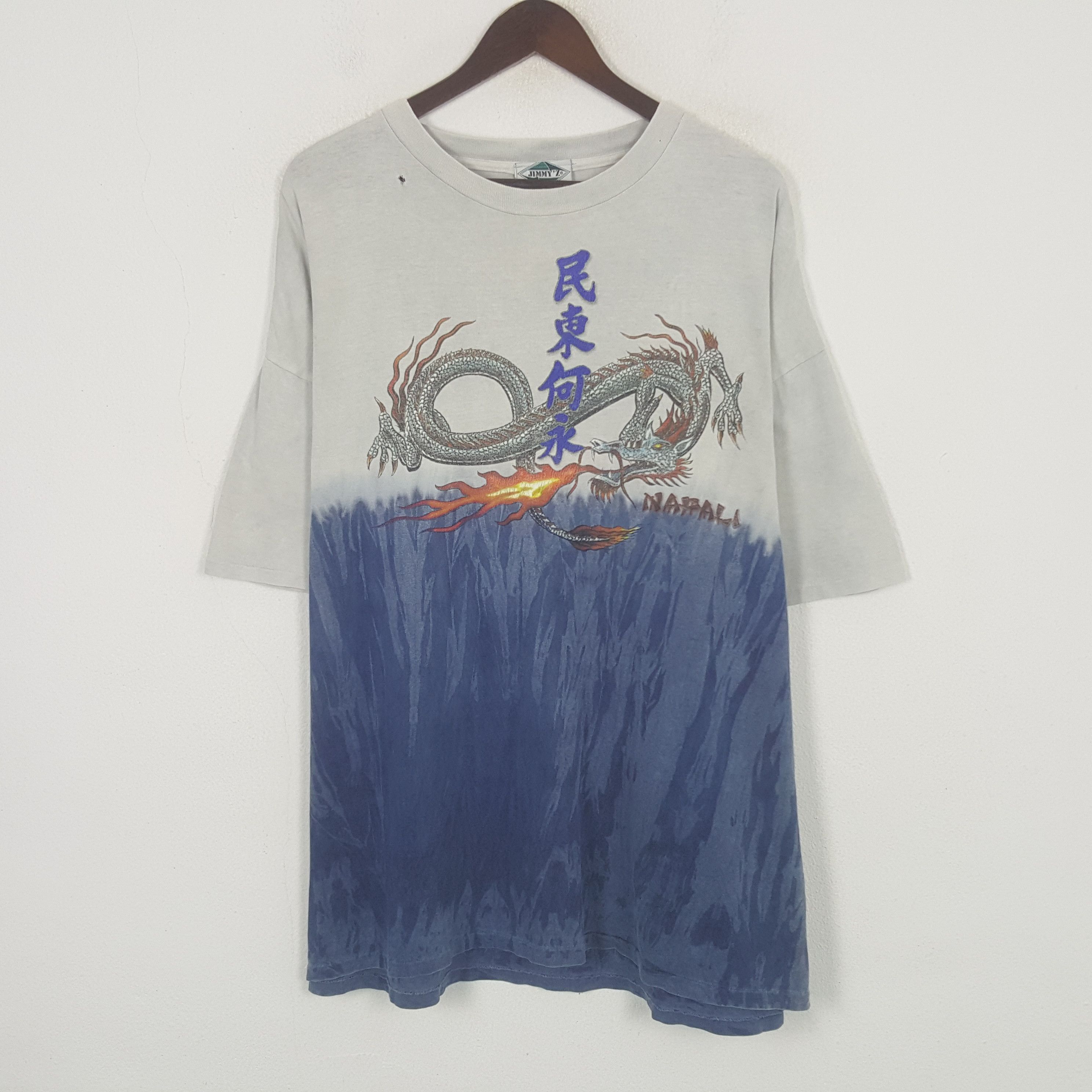 Other Vintage Na Pali Dragon Tie Dye Style Tshirt Size US XXL / EU 58 / 5 - 1 Thumbnail