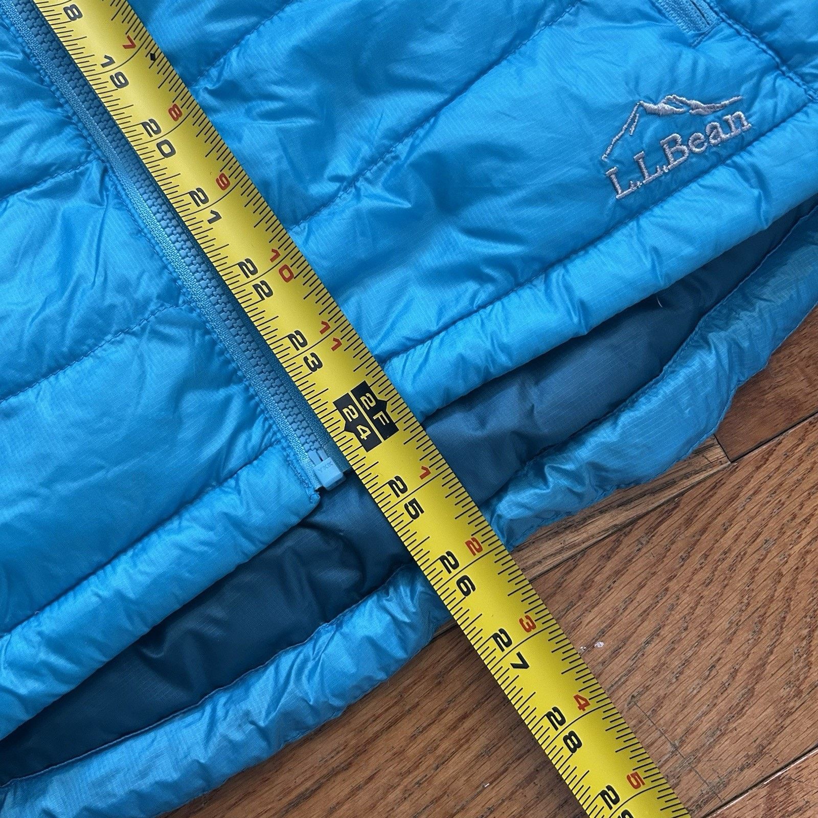 L.L. Bean US Ski Team Down Downtek Puffer Hooded Zip Women’s Jacket Size M / US 6-8 / IT 42-44 - 7 Thumbnail