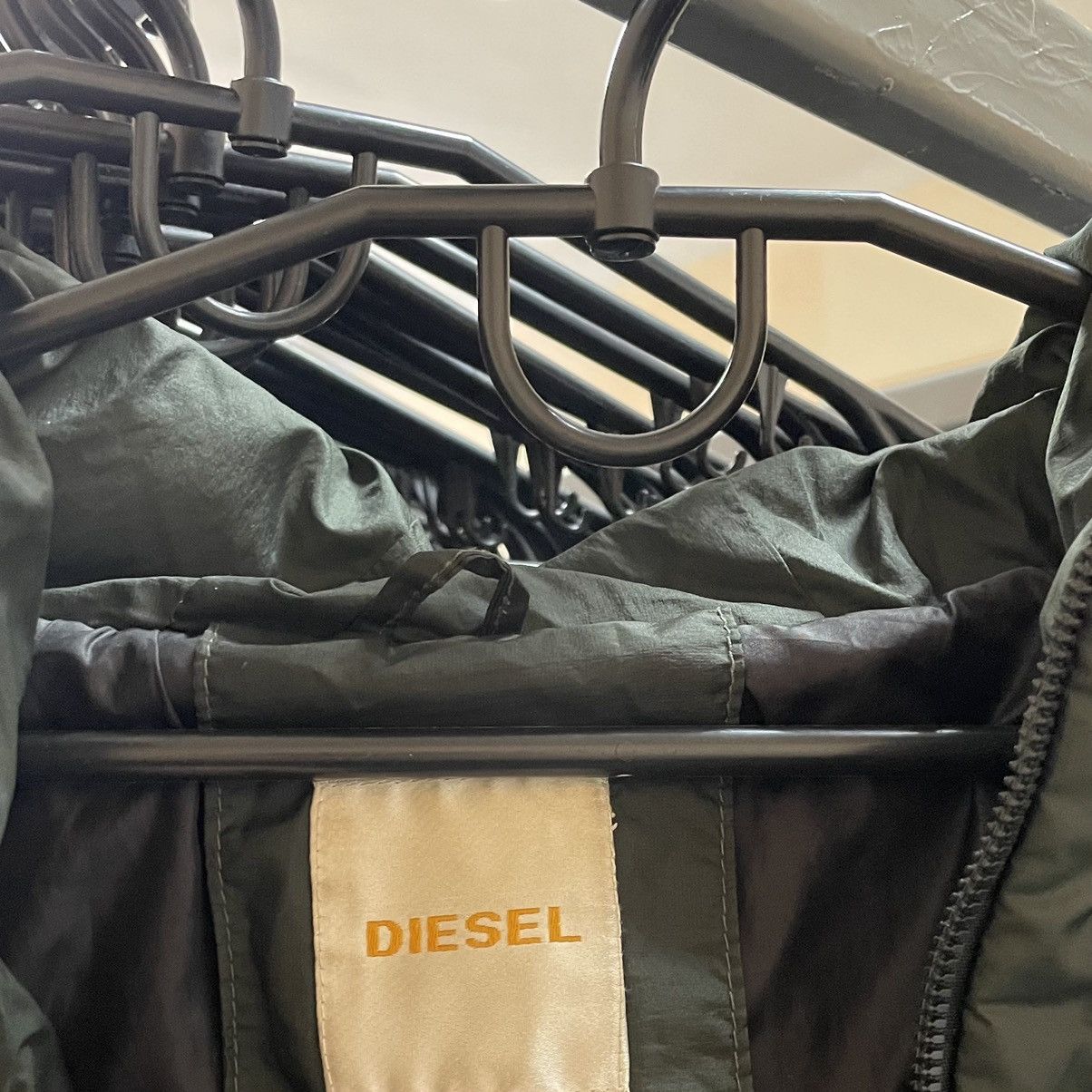 Diesel Diesel Military Down Bomber Jacket Khaki green puffer Size US M / EU 48-50 / 2 - 3 Thumbnail
