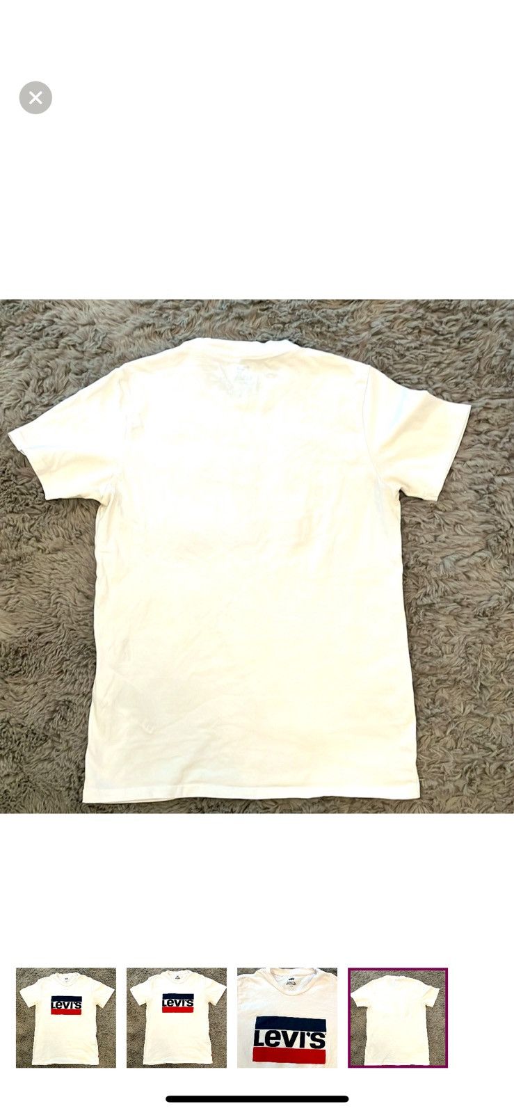Levi's LEVIS T-SHIRT Size S / US 4 / IT 40 - 4 Thumbnail