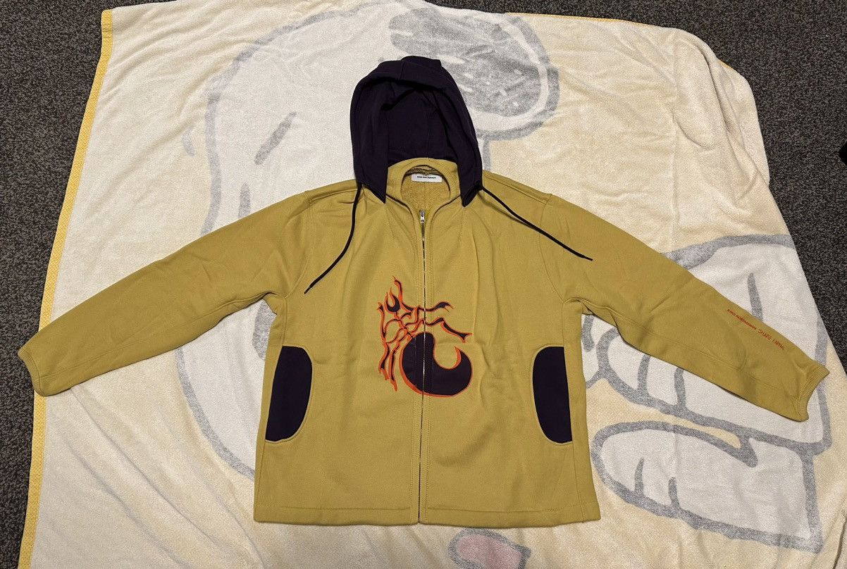 Kiko Kostadinov Sharif Farrag Ant Fleece Hooded Jacket Sunflower Size US M / EU 48-50 / 2 - 4 Thumbnail