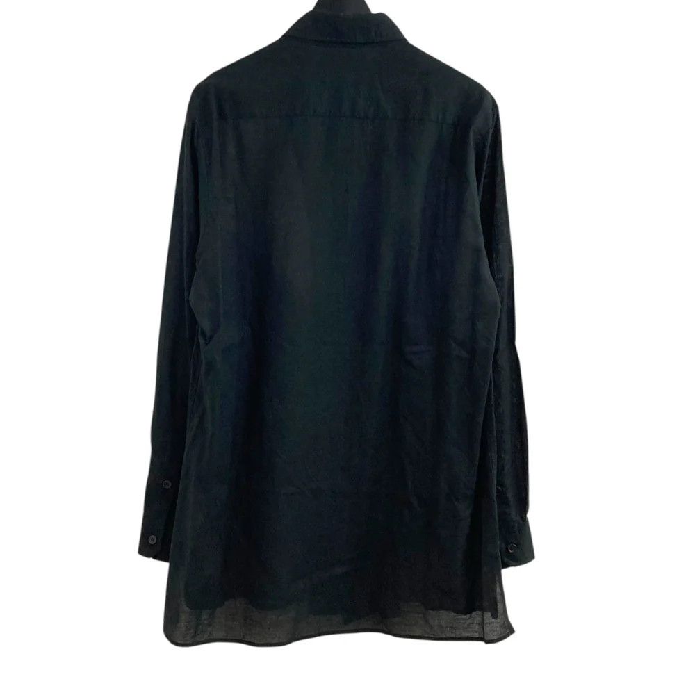 Yohji Yamamoto Yohji Yamamoto for homme Tencel x cotton long shirts Size US L / EU 52-54 / 3 - 3 Thumbnail