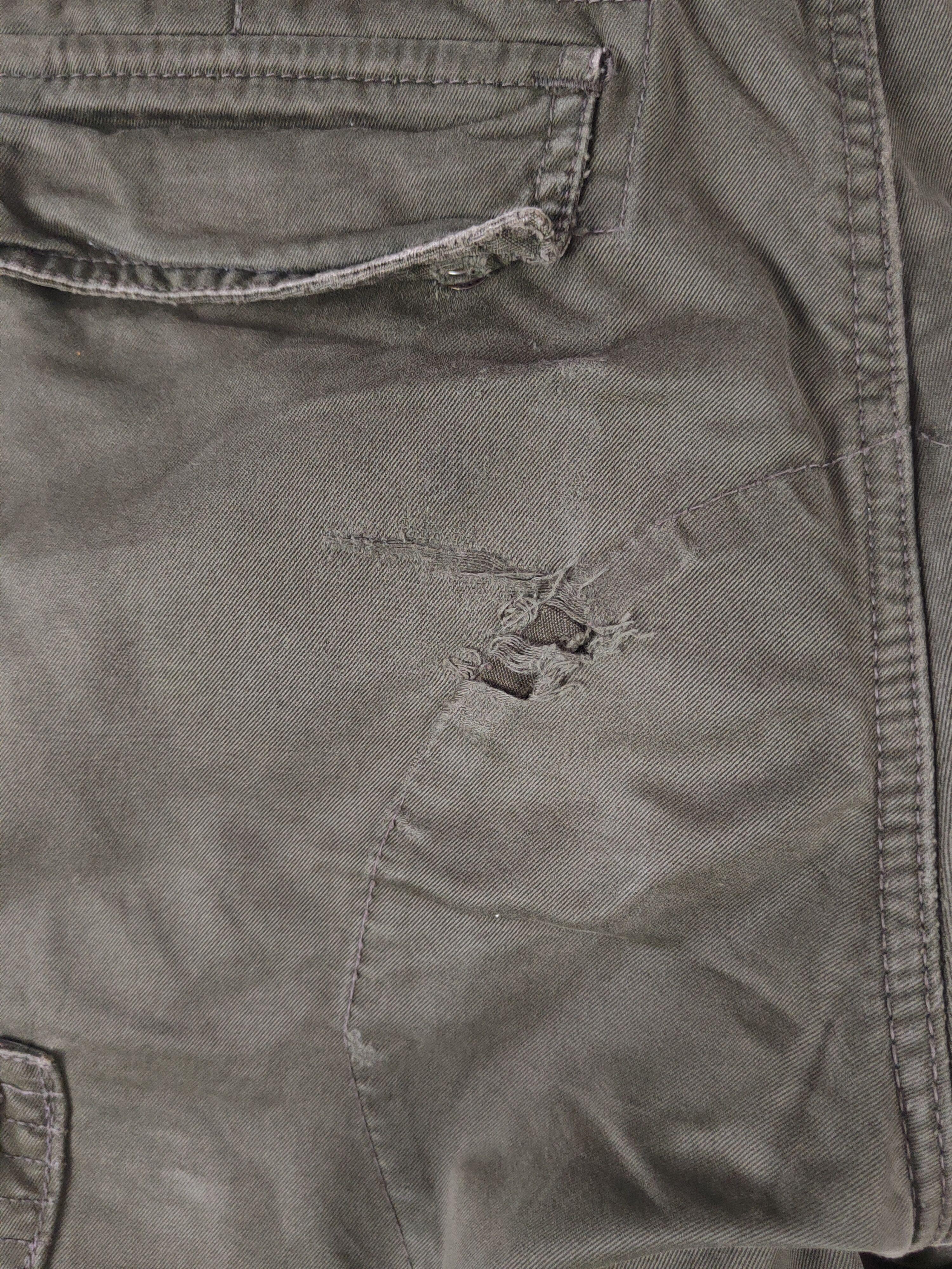 Japanese Brand DL Gap Dark Olive Multipocket Cargo Pants #2664 Size US 34 / EU 50 - 8 Thumbnail