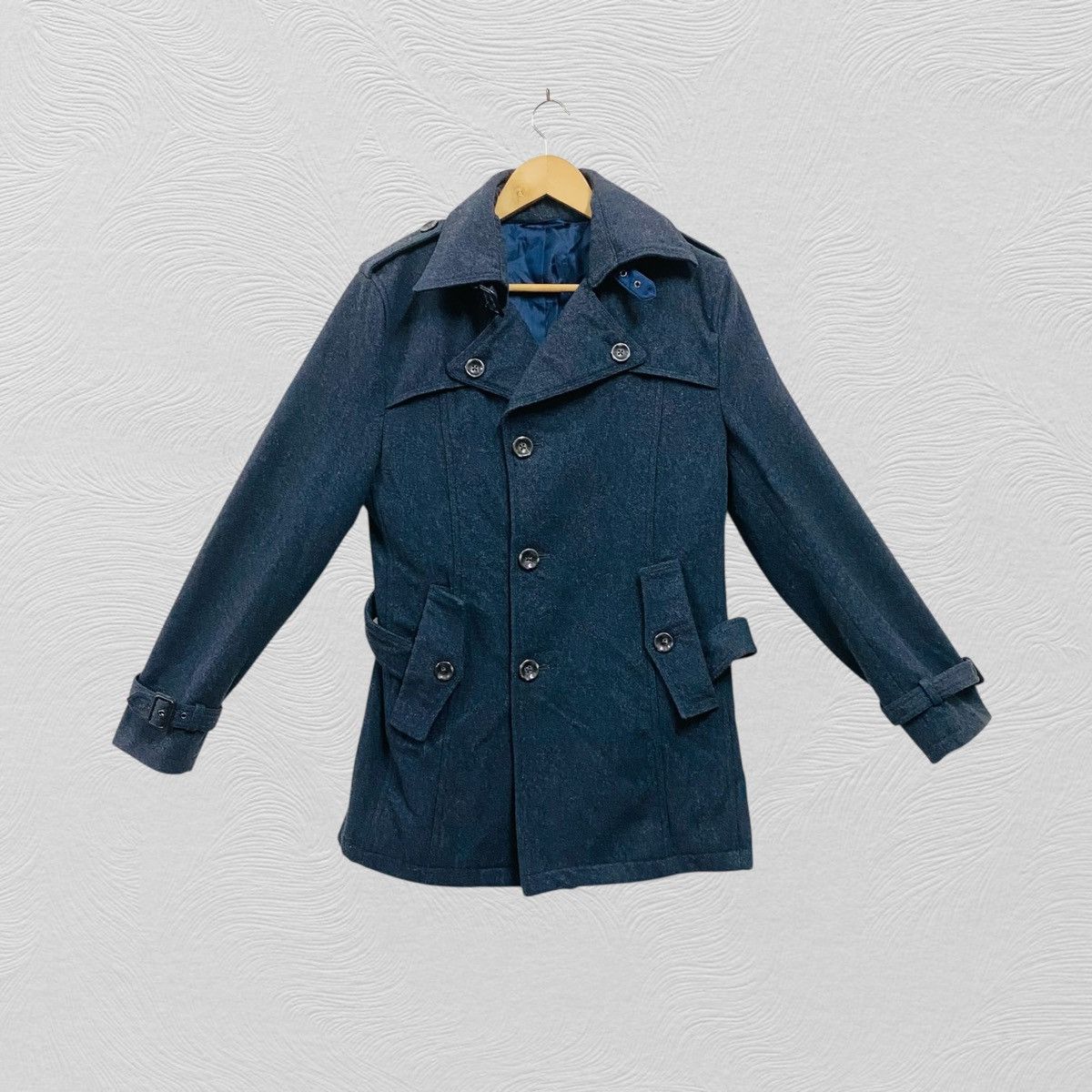Hysteric Glamour Semantic design double breasted wool coats Size US M / EU 48-50 / 2 - 1 Thumbnail